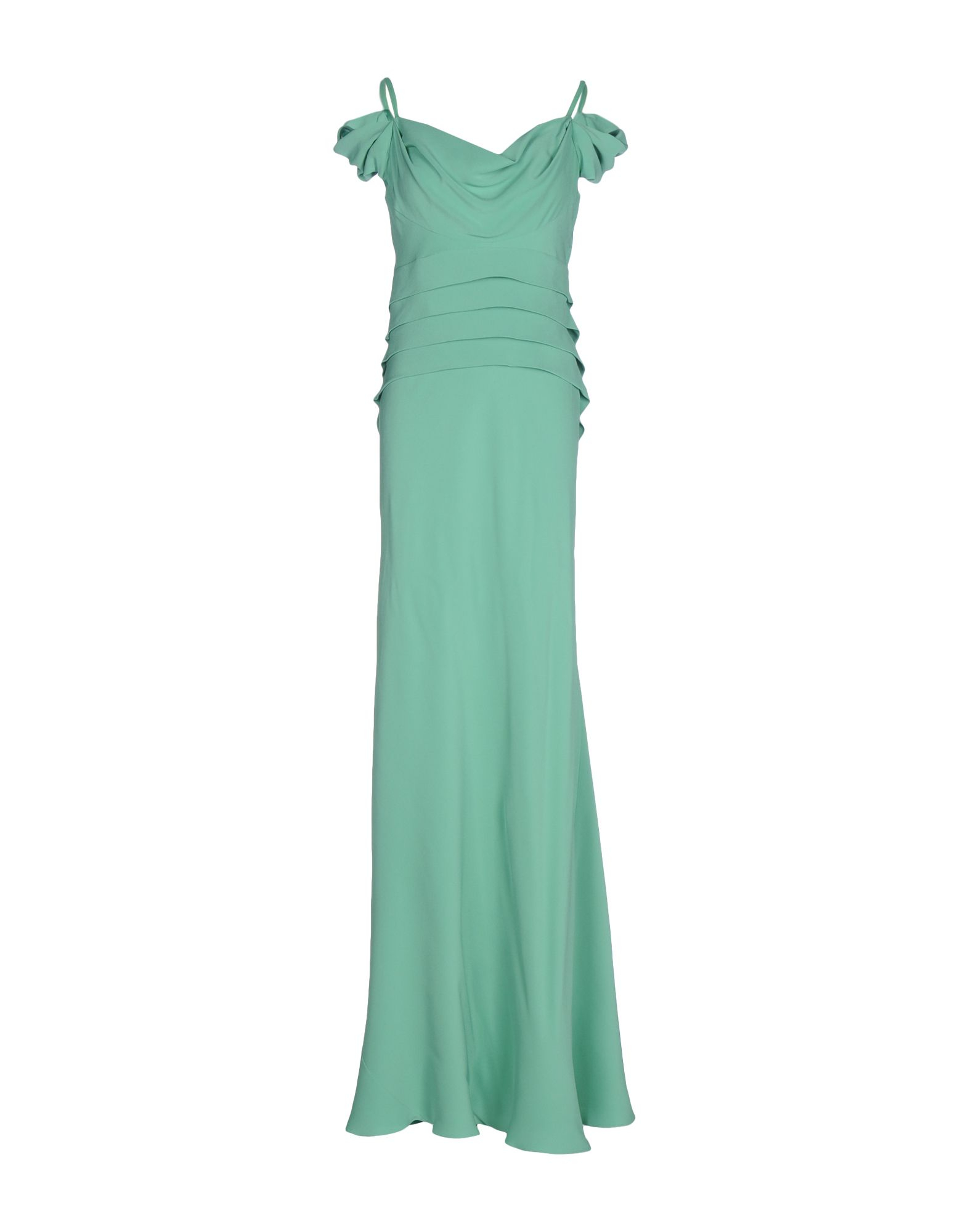 Alberta Ferretti Long Dress in Light Green (Green) - Lyst