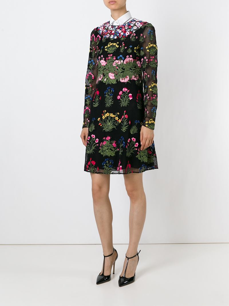 Floral Embroidered Dress