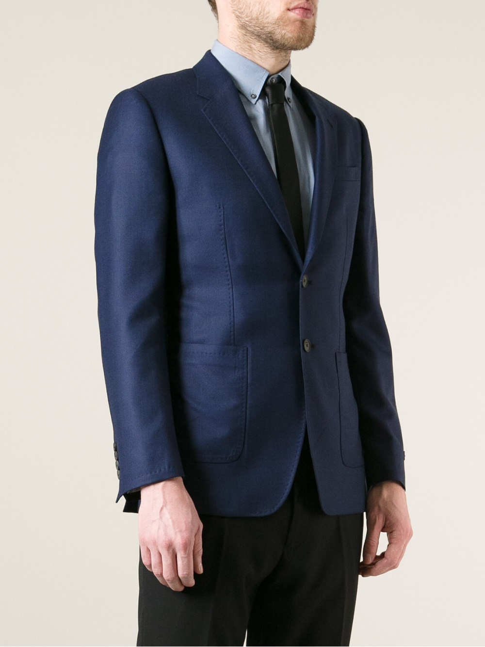 Paul Smith Byard Tailored Jacket in Blue for Men - Lyst