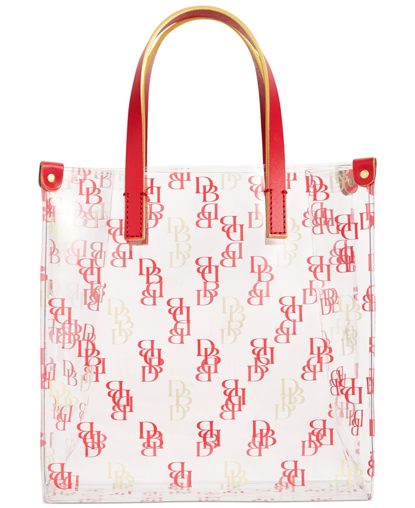 Dooney & Bourke Clear Db Lunch Bag in White | Lyst