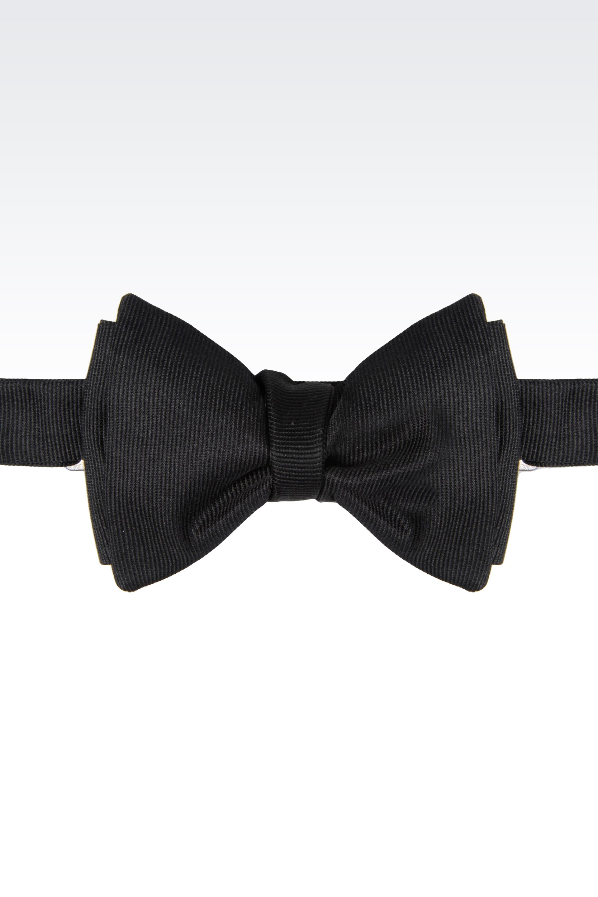 armani bow ties