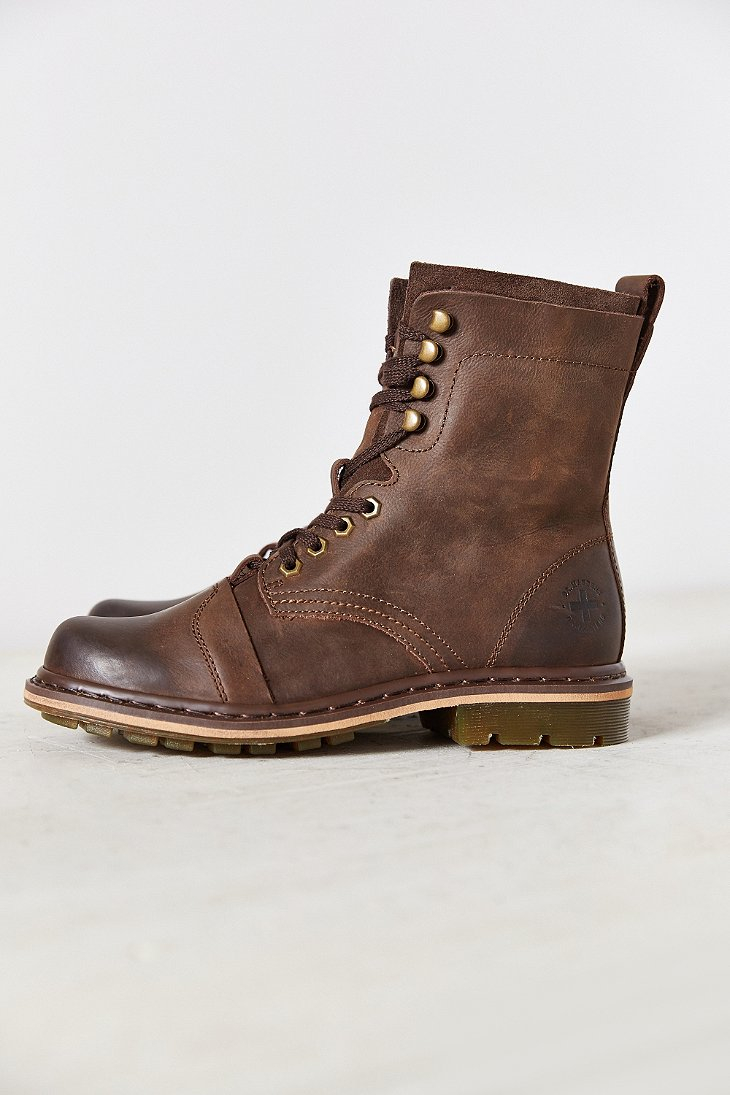 Dr. Martens Pier 9-Eye Boot in Brown for Men | Lyst