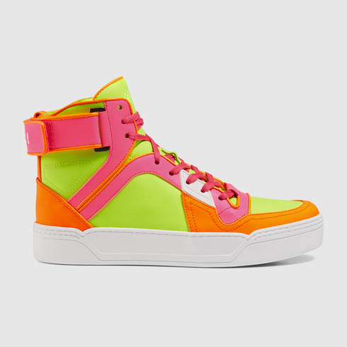 gucci neon sneakers