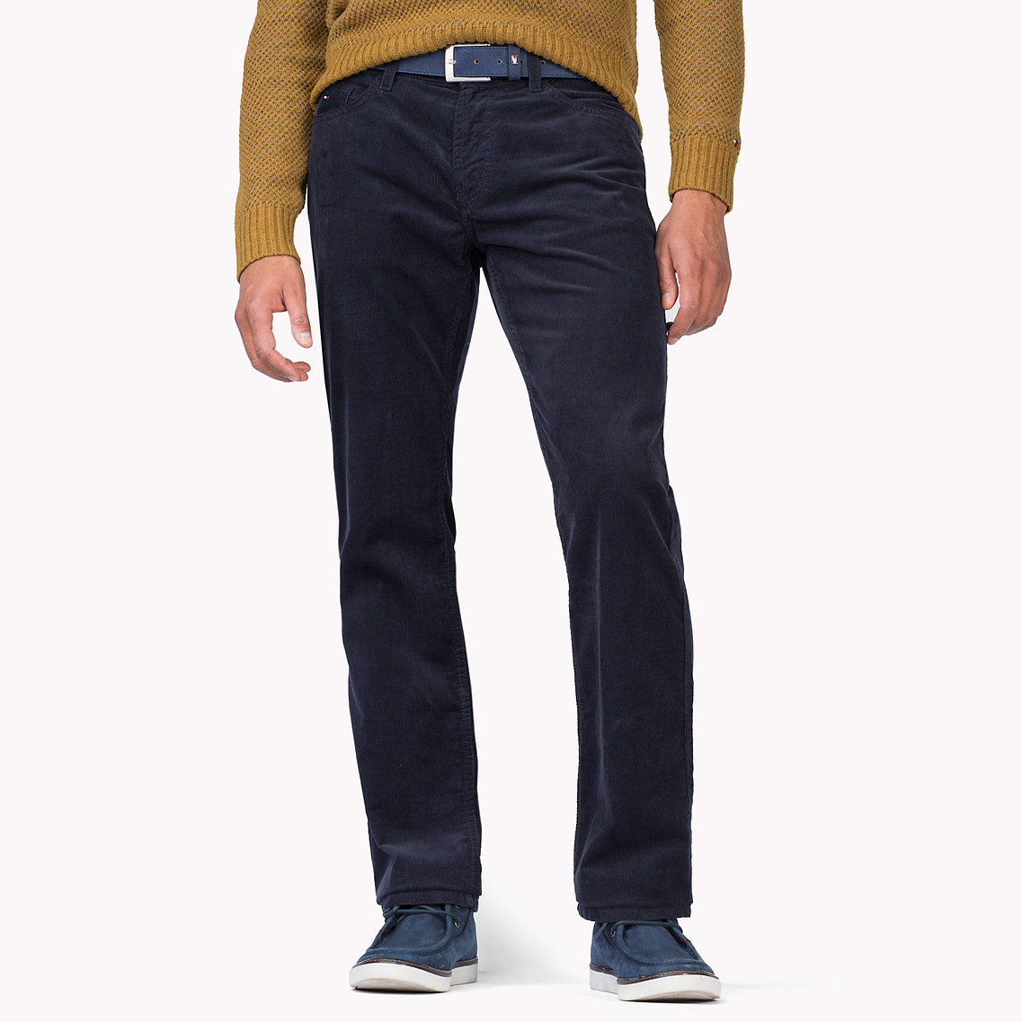Tommy Hilfiger Mercer 5 Pocket Cord Regular Fit Pant in Graphite (Grey) for  Men - Lyst