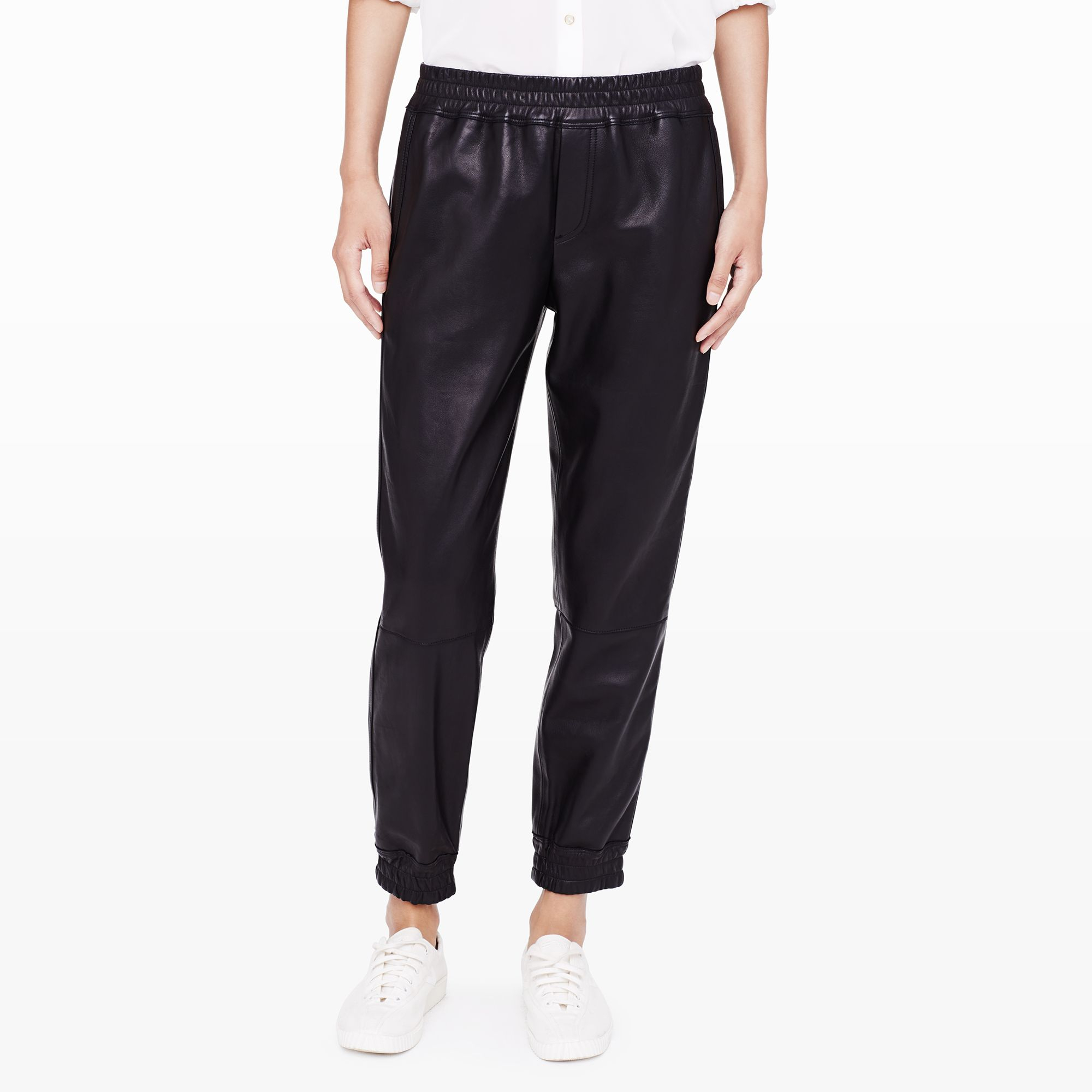 club monaco leather pants