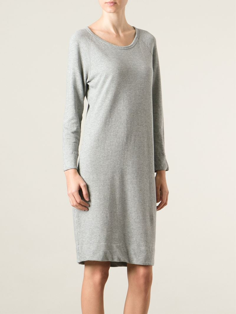 james perse raglan sweatshirt dress