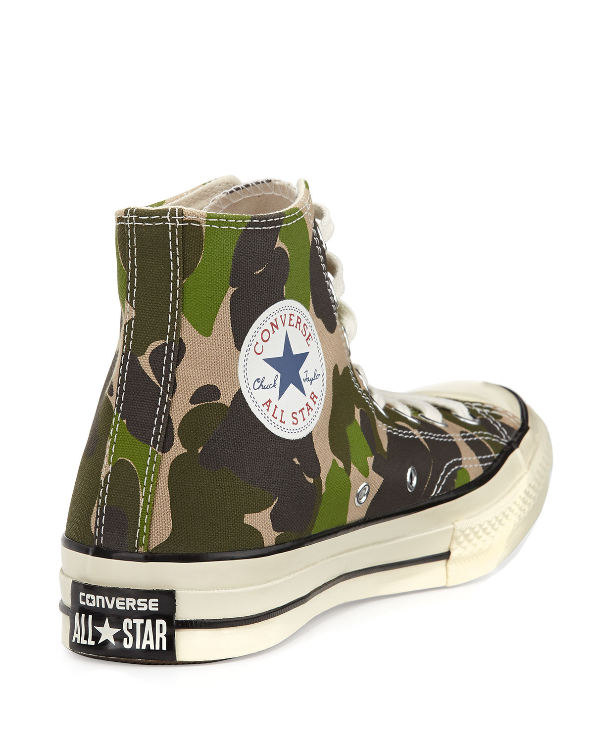 camouflage converse high tops