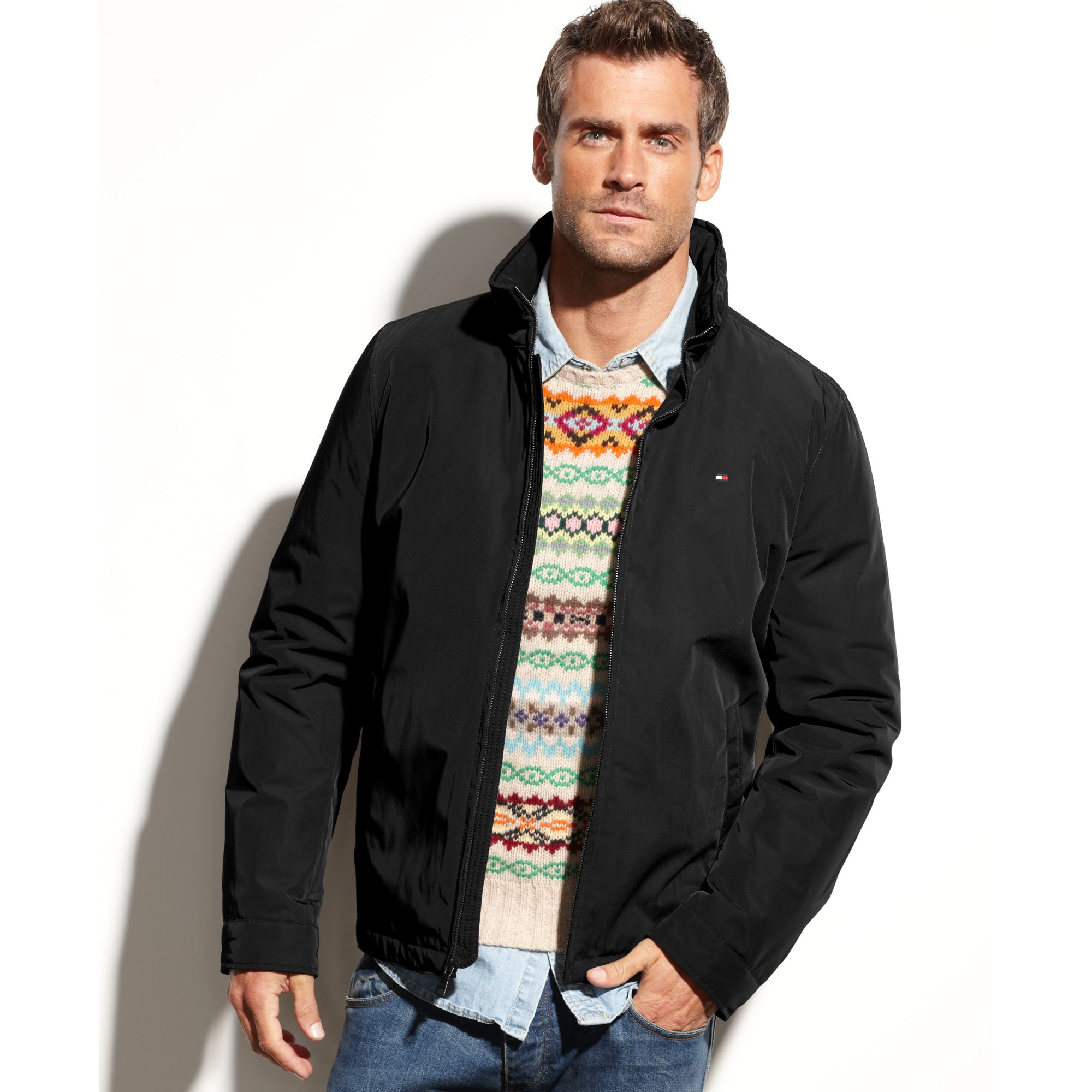 tommy mens jackets sale