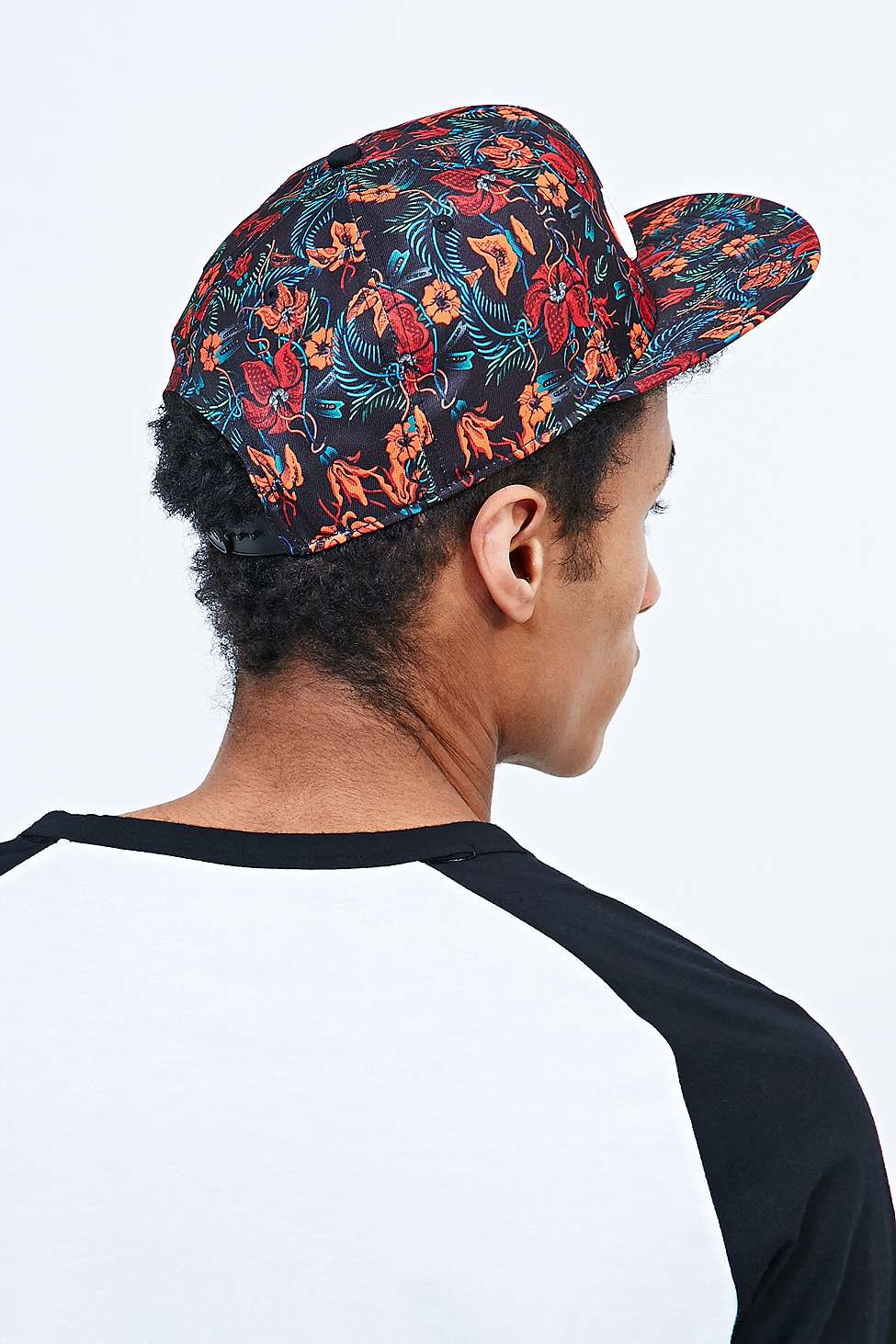 nike floral print hat