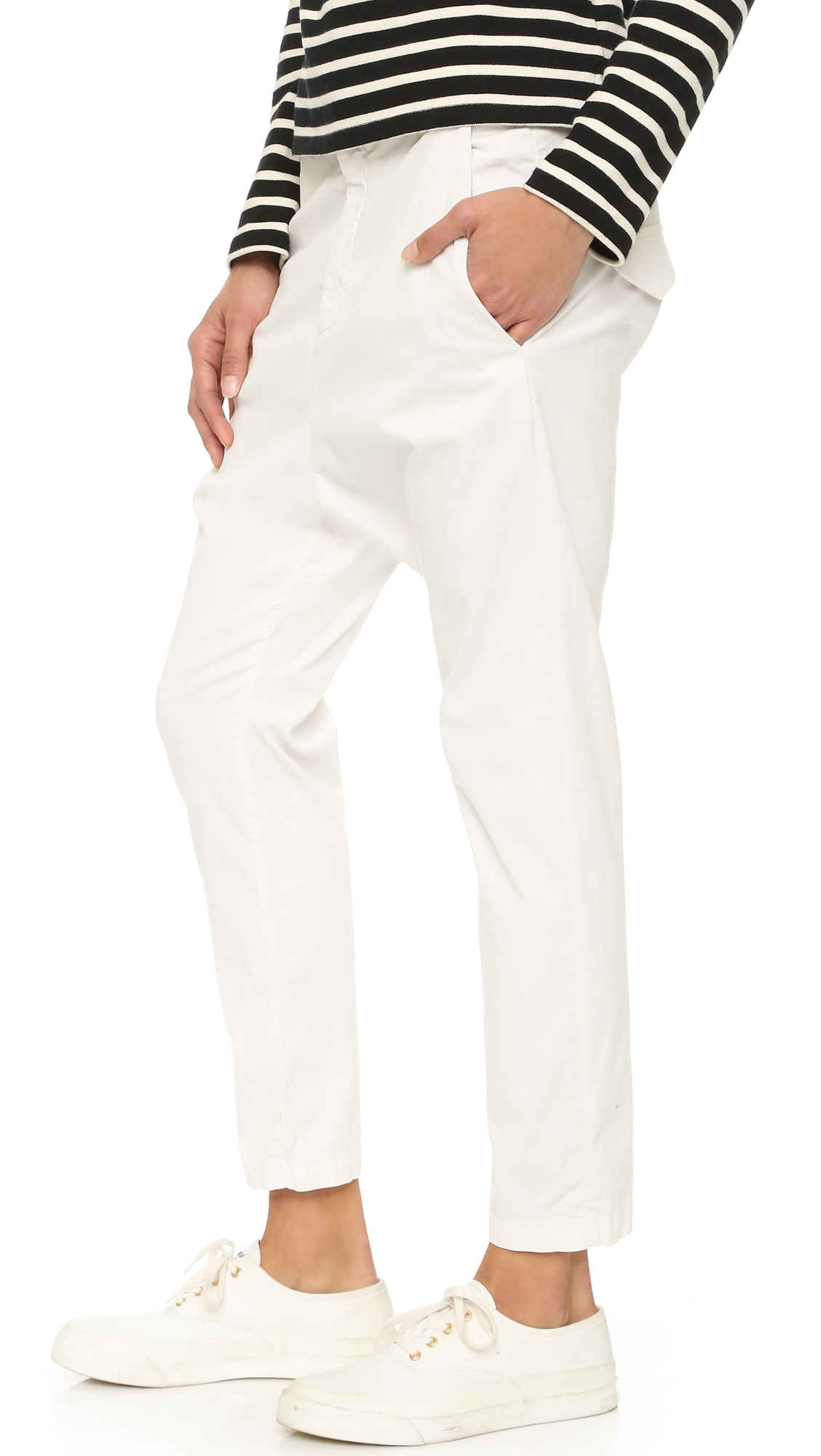 Nili Lotan Cotton Paris Pants in 