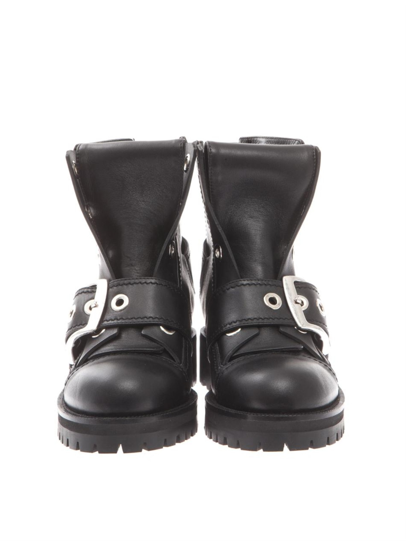 Alexander Mcqueen Biker Boots 2024 vmi24