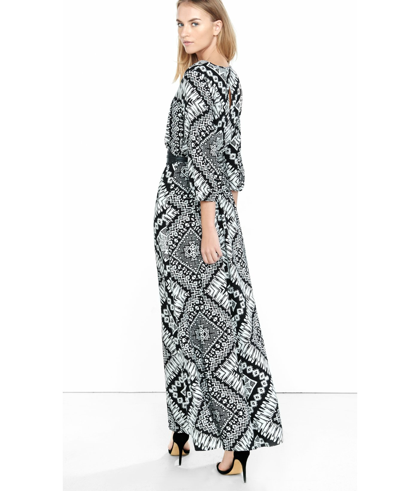 express black maxi dress
