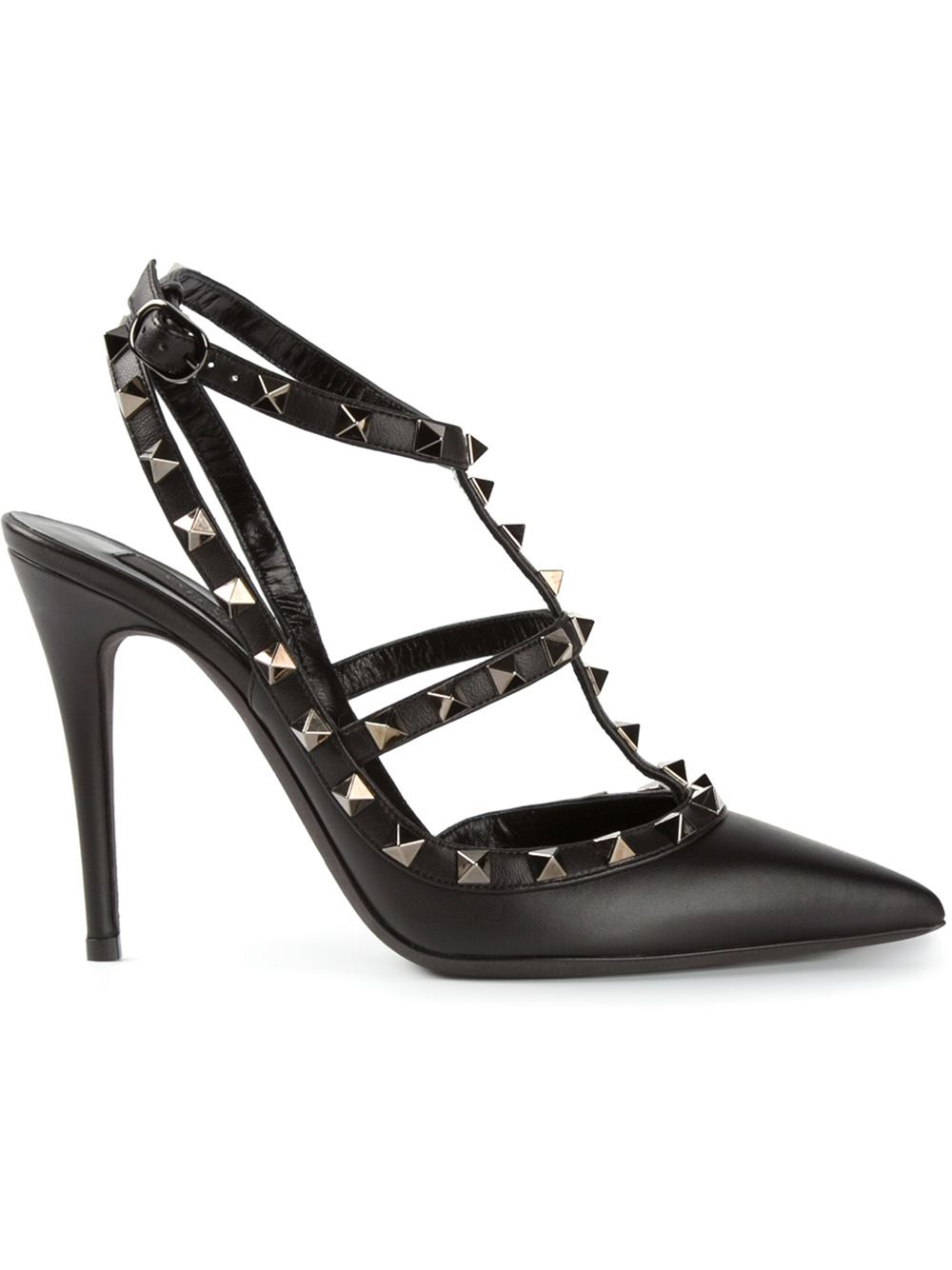 Lyst - Valentino Studded Pumps in Black