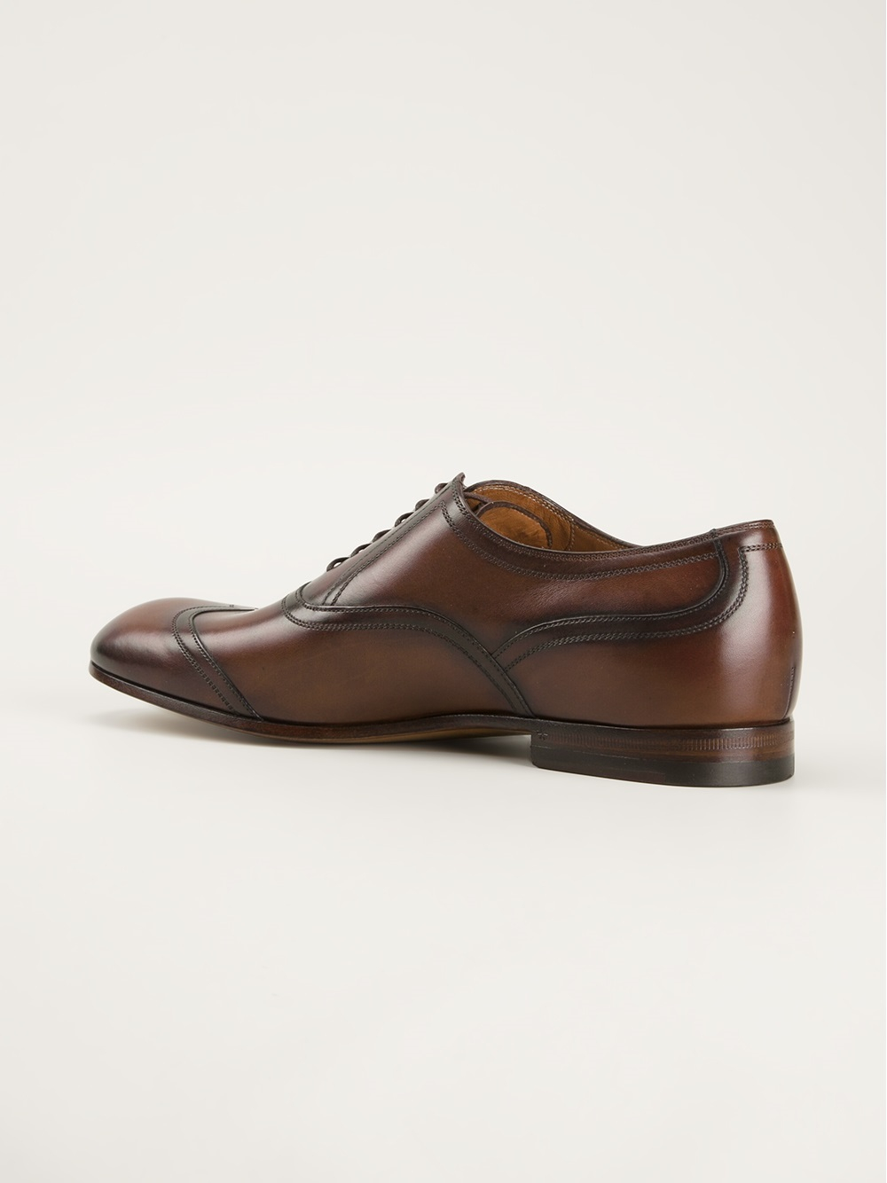 Gucci Derby Shoes in Brown for Men Lyst