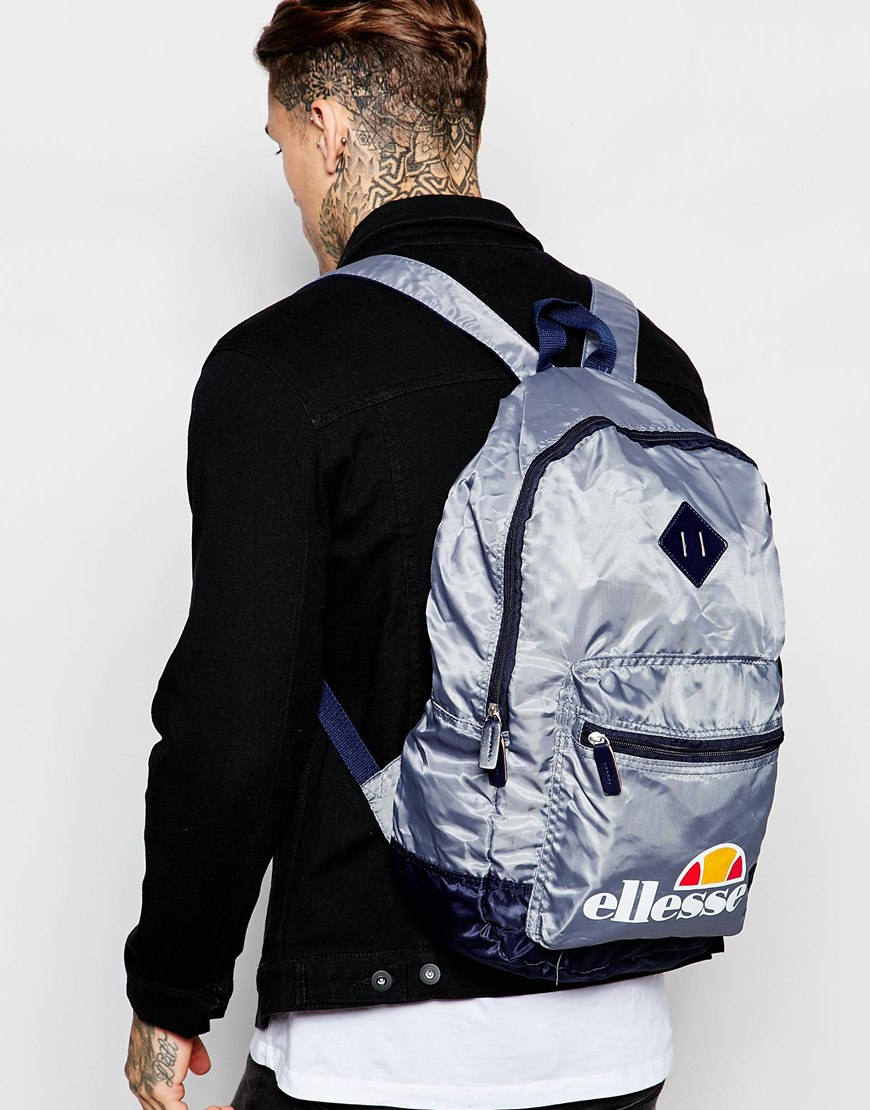 ellesse backpack grey