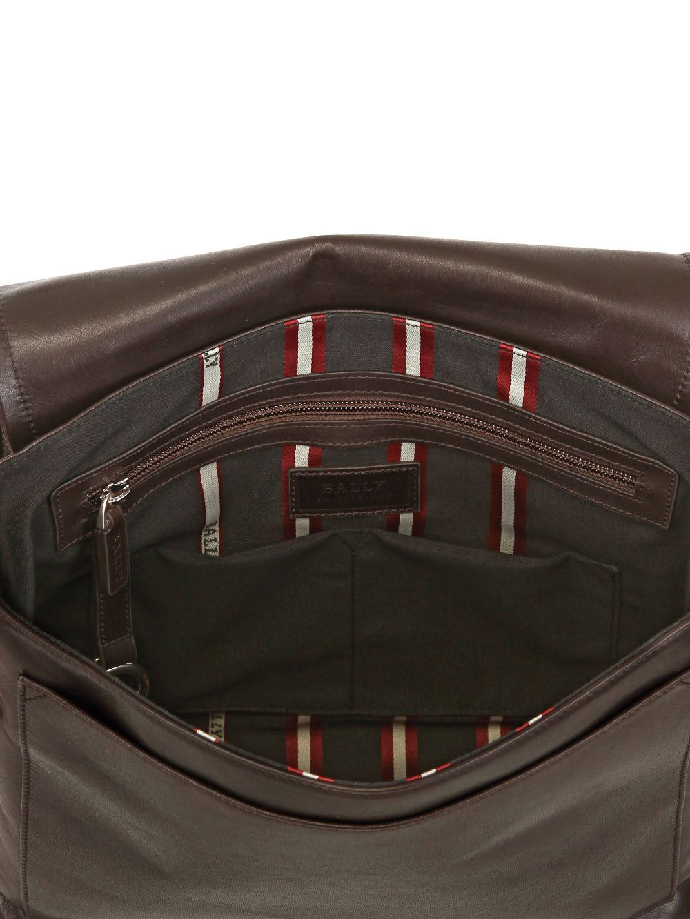 Bally Leather Messenger Bag in Chocolate (Brown) for Men Lyst