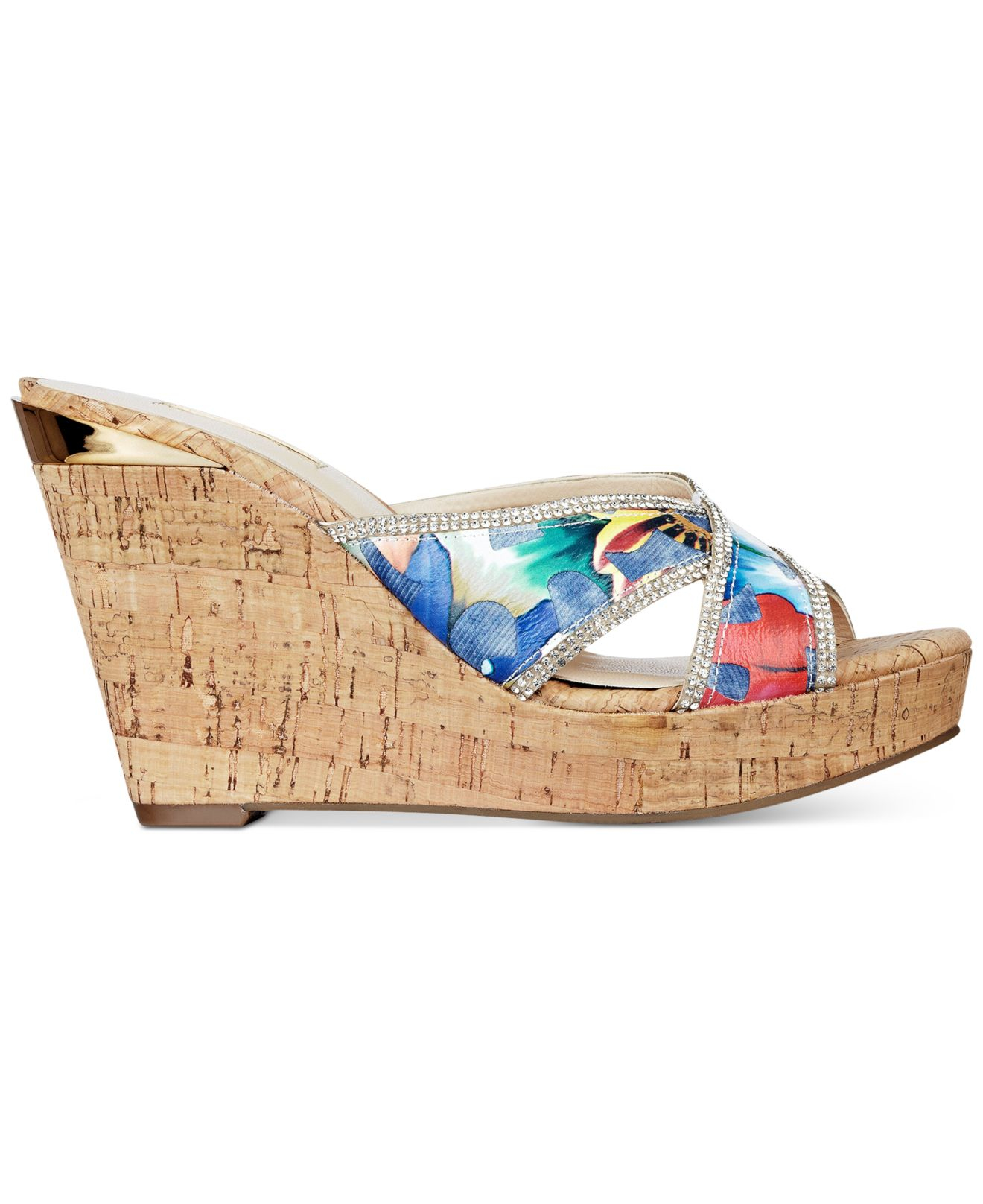 guess eleonora wedge sandal