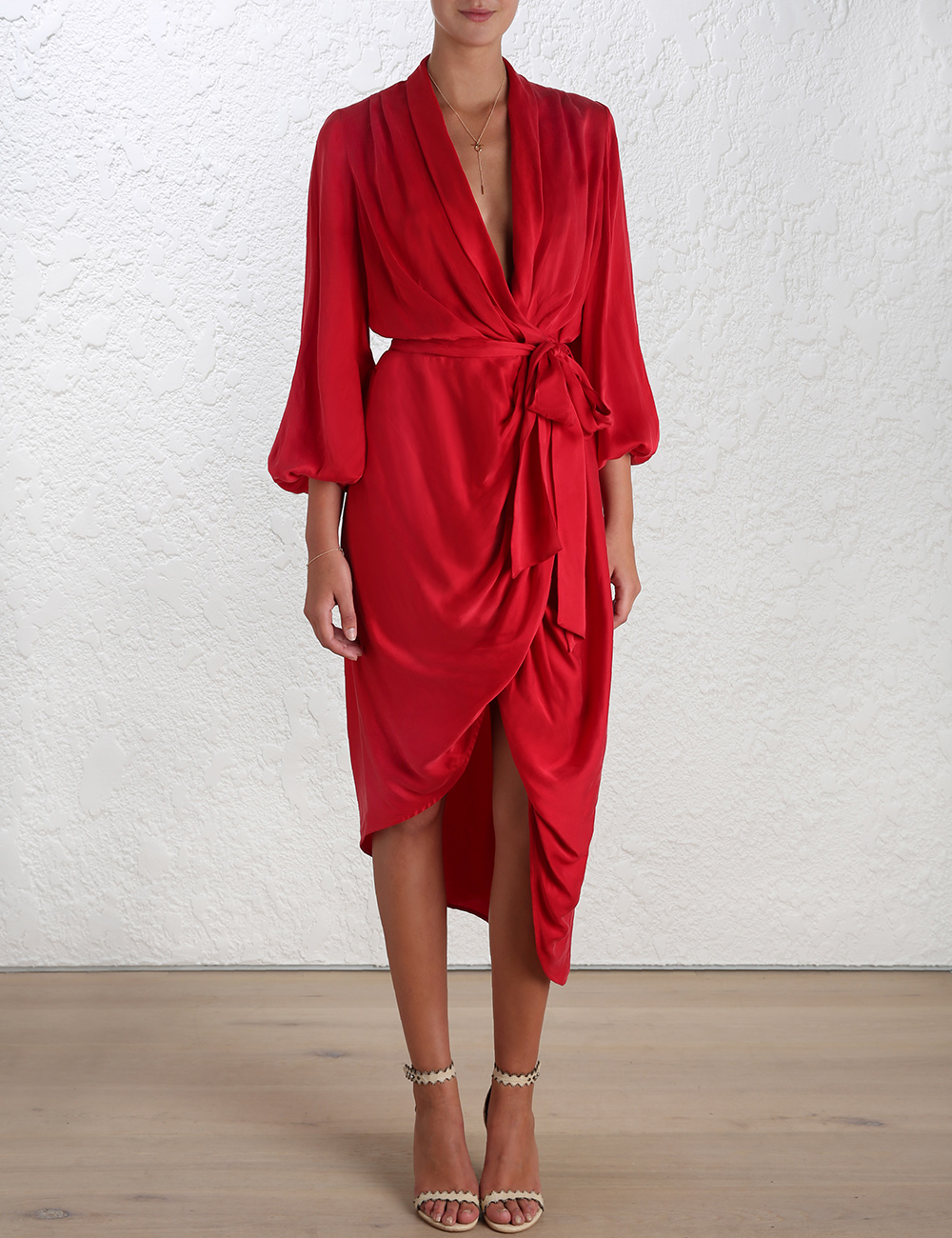 robe wrap dress