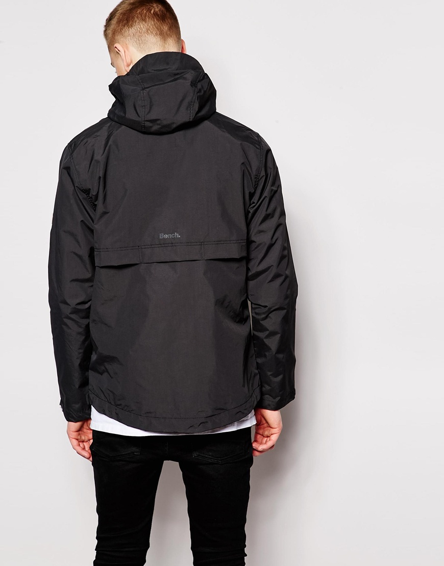 Bench High Neck Jacket in Black for Men - Lyst