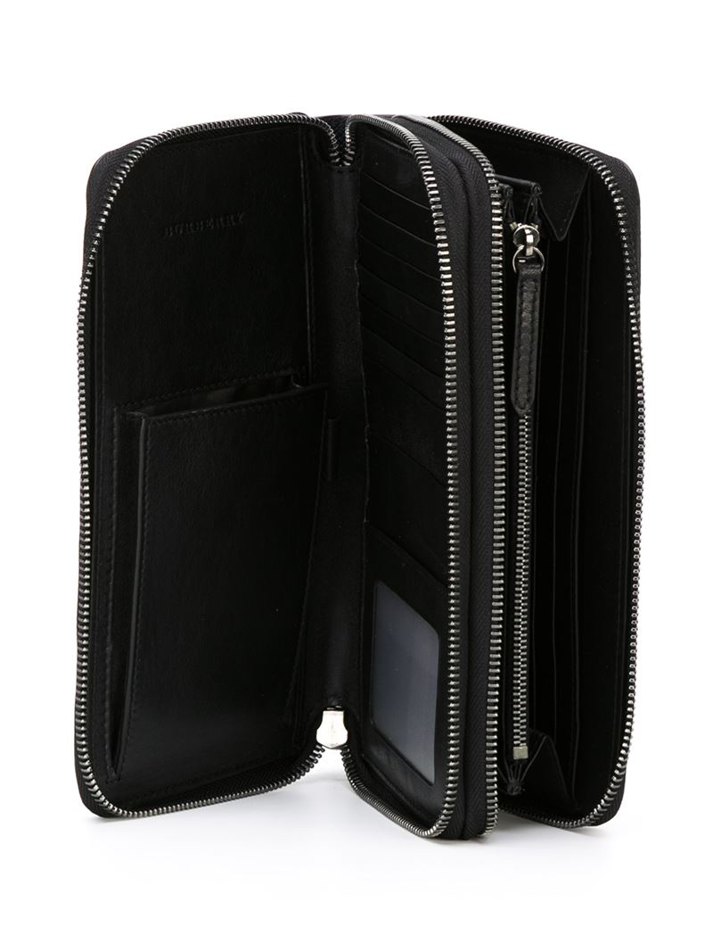 wallet double zipper