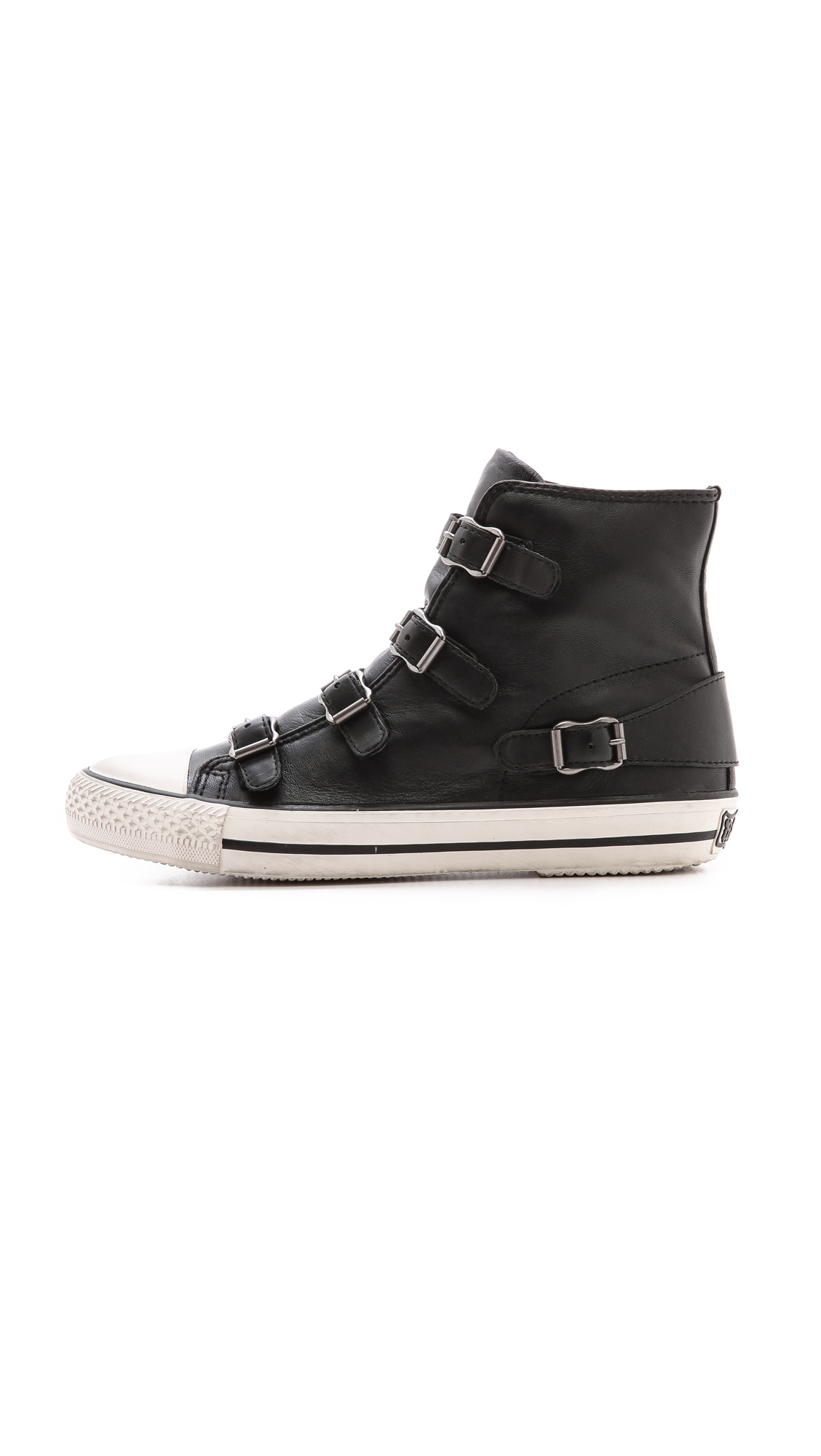 Download Ash Virgin High Top Sneakers - White in Black - Lyst