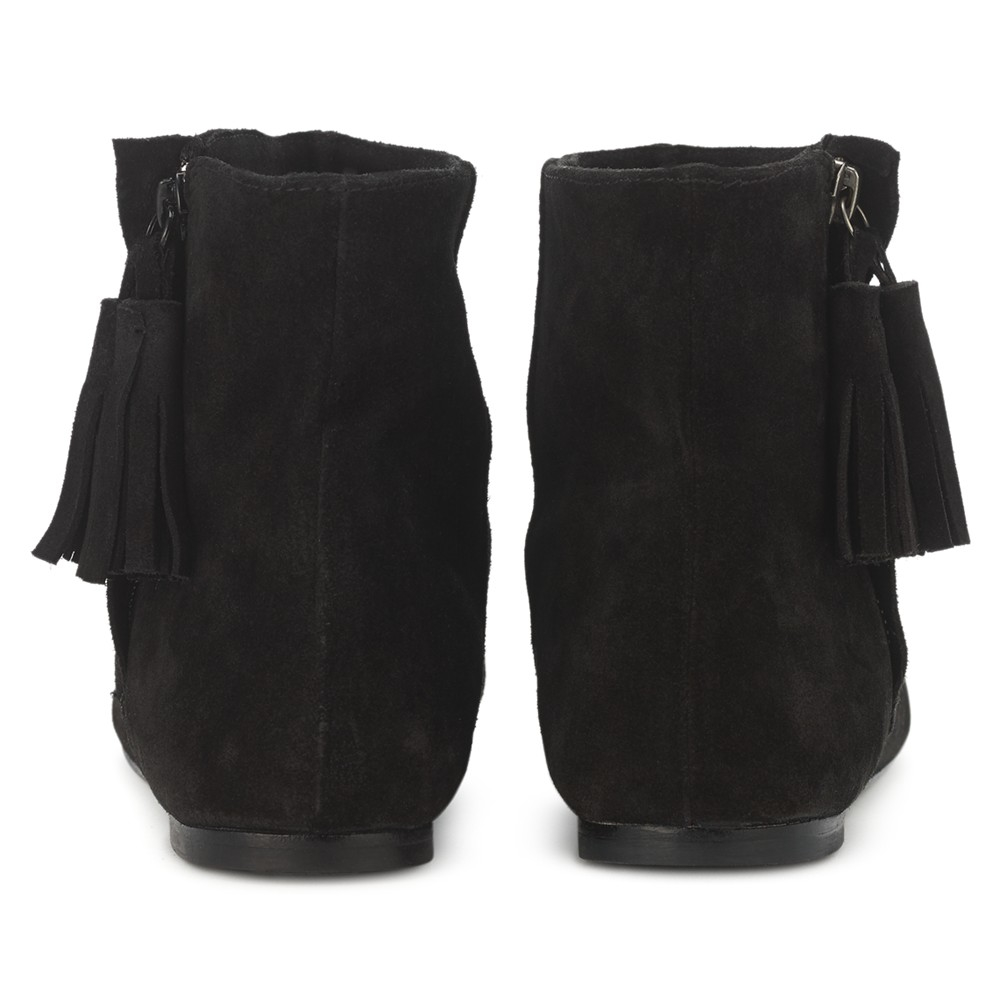 flat suede ankle boots uk
