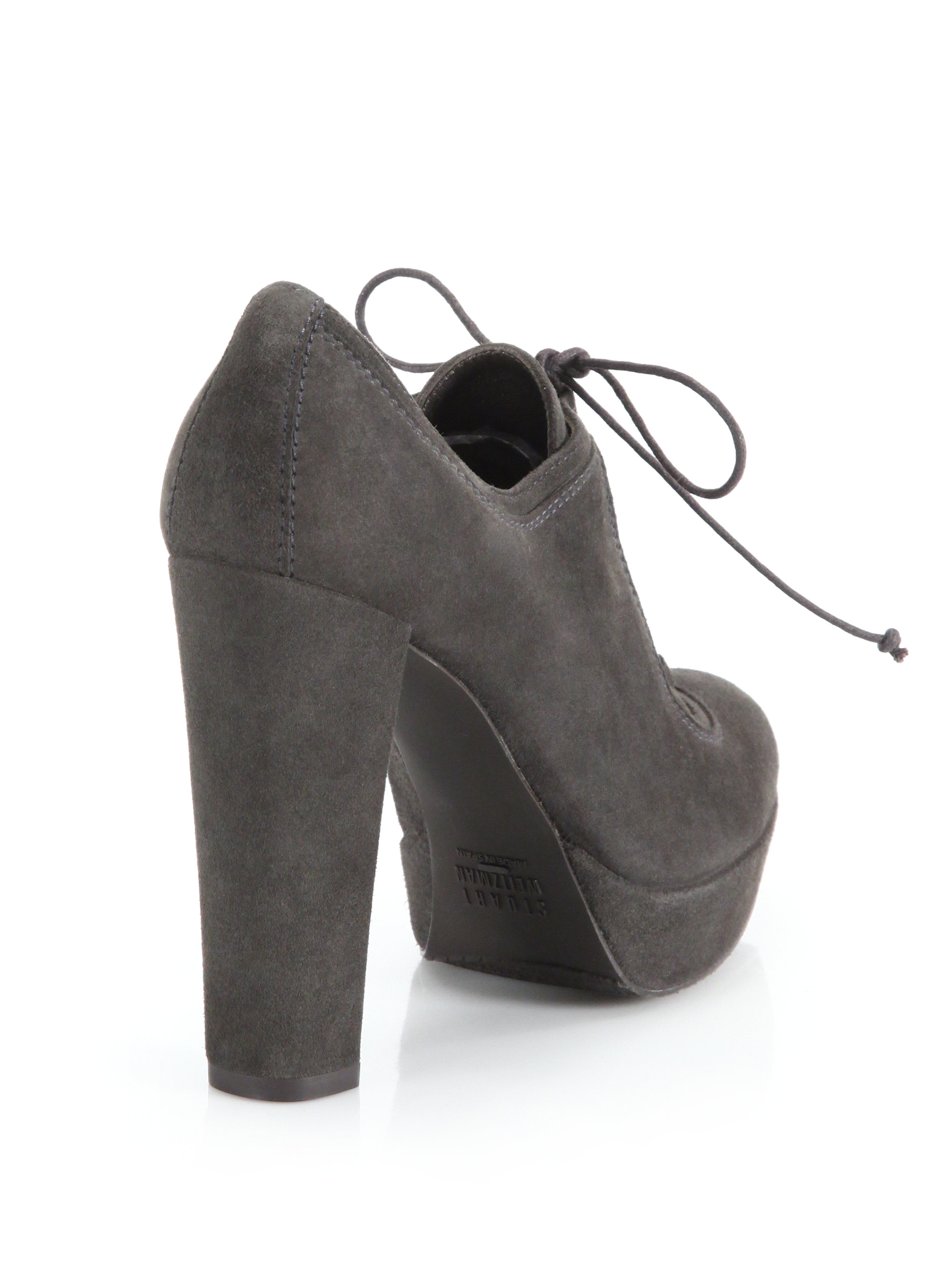 stuart weitzman platform booties