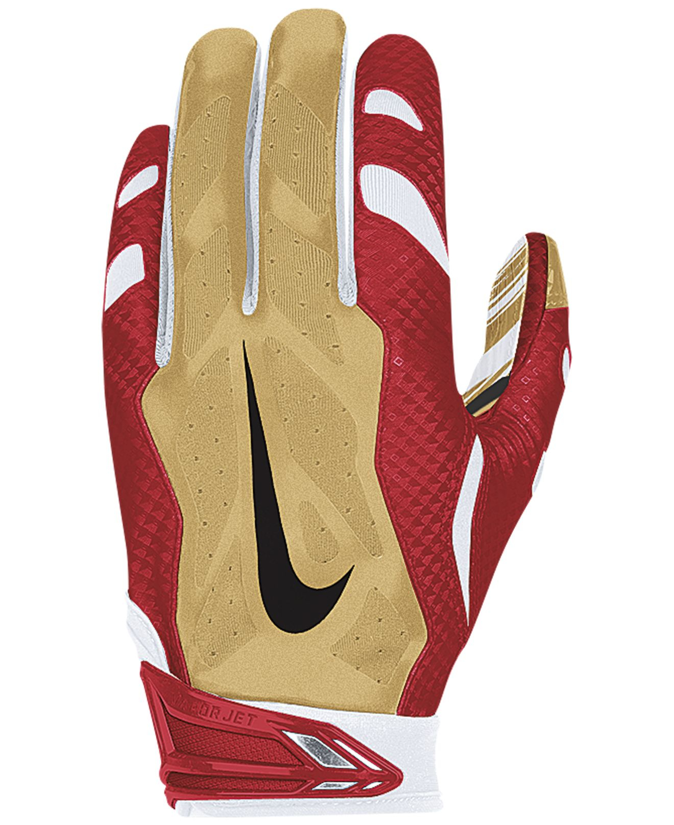 Nike San Francisco 49ers 30 Vapor Jet Gloves in Red for Men | Lyst