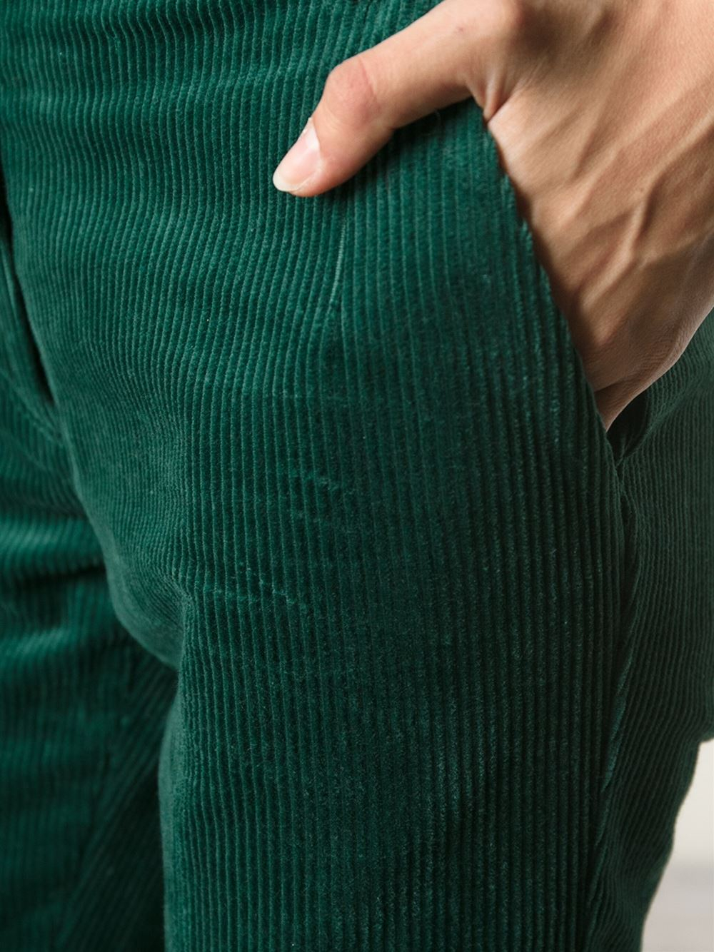 green corduroy trousers womens