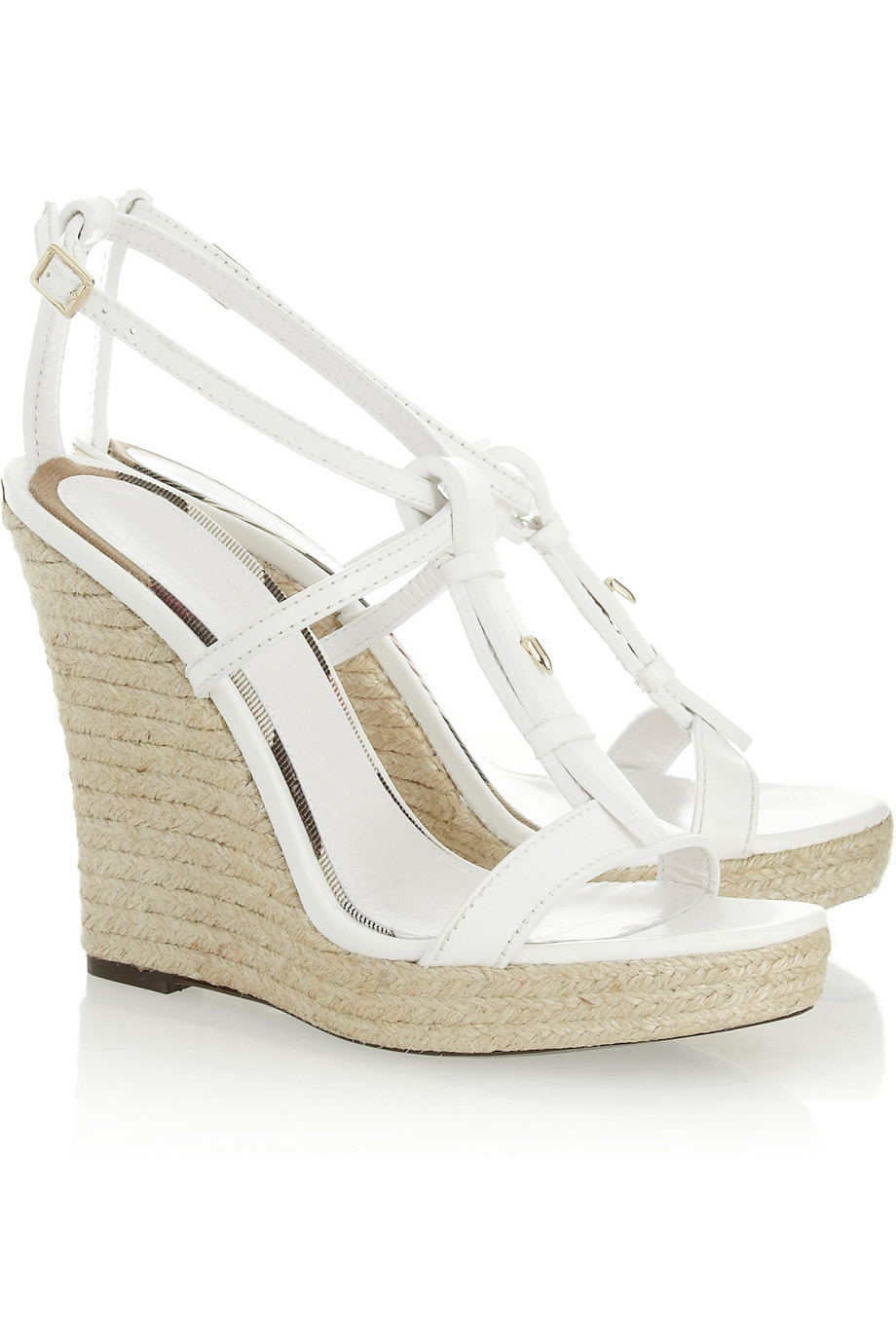burberry wedge espadrilles