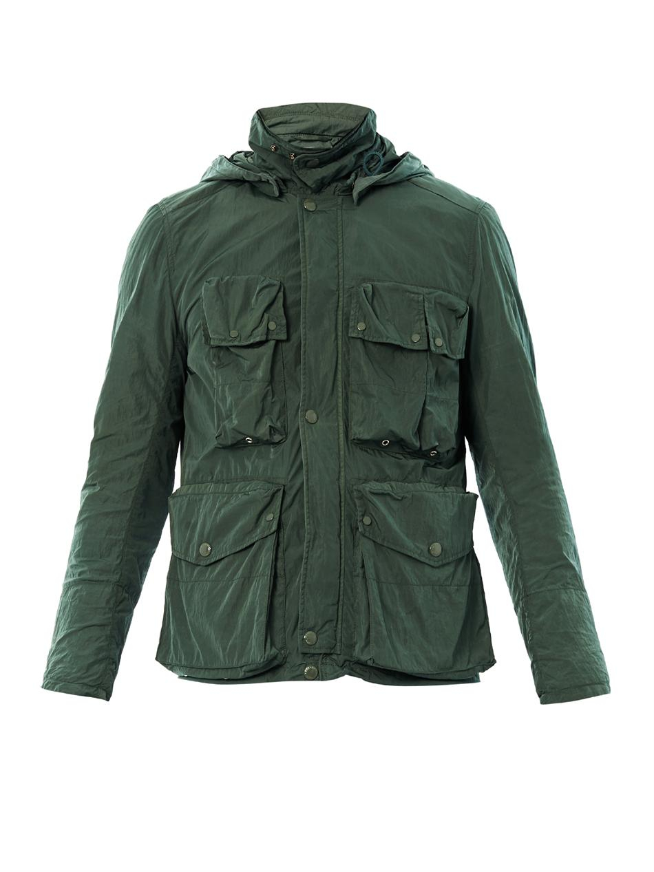 C.P. Company Bellow Hooded Goggle Jacket in Green for Men | Lyst