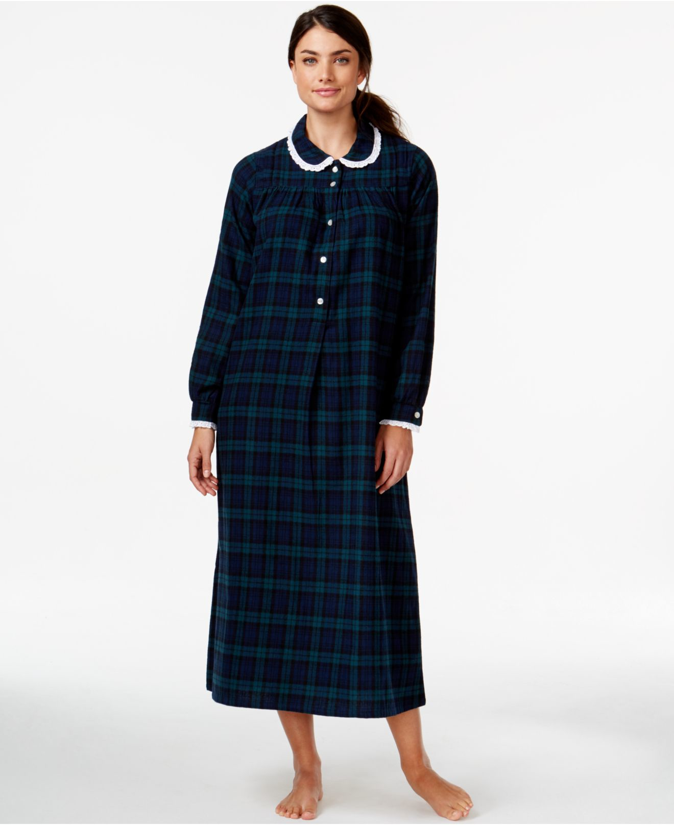 long flannel night gowns