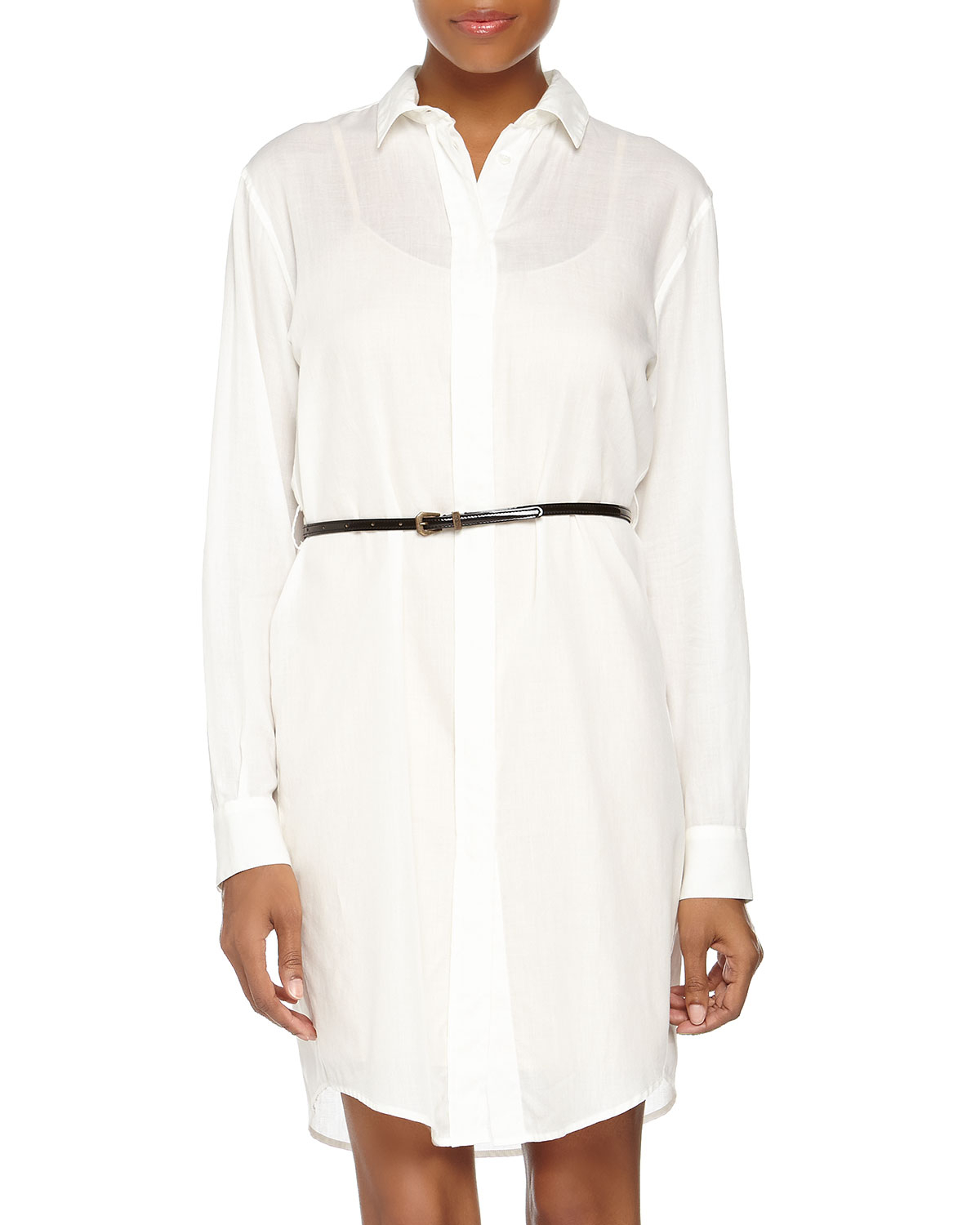 long chiffon shirts