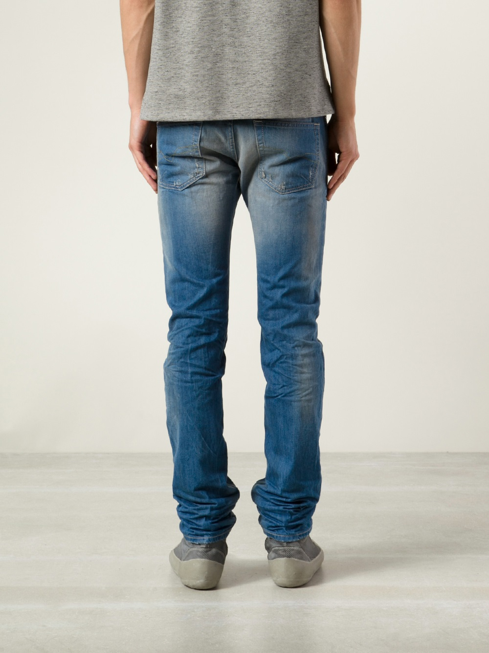 DIESEL Shioner Slim Skinny Jean in Blue for Men | Lyst