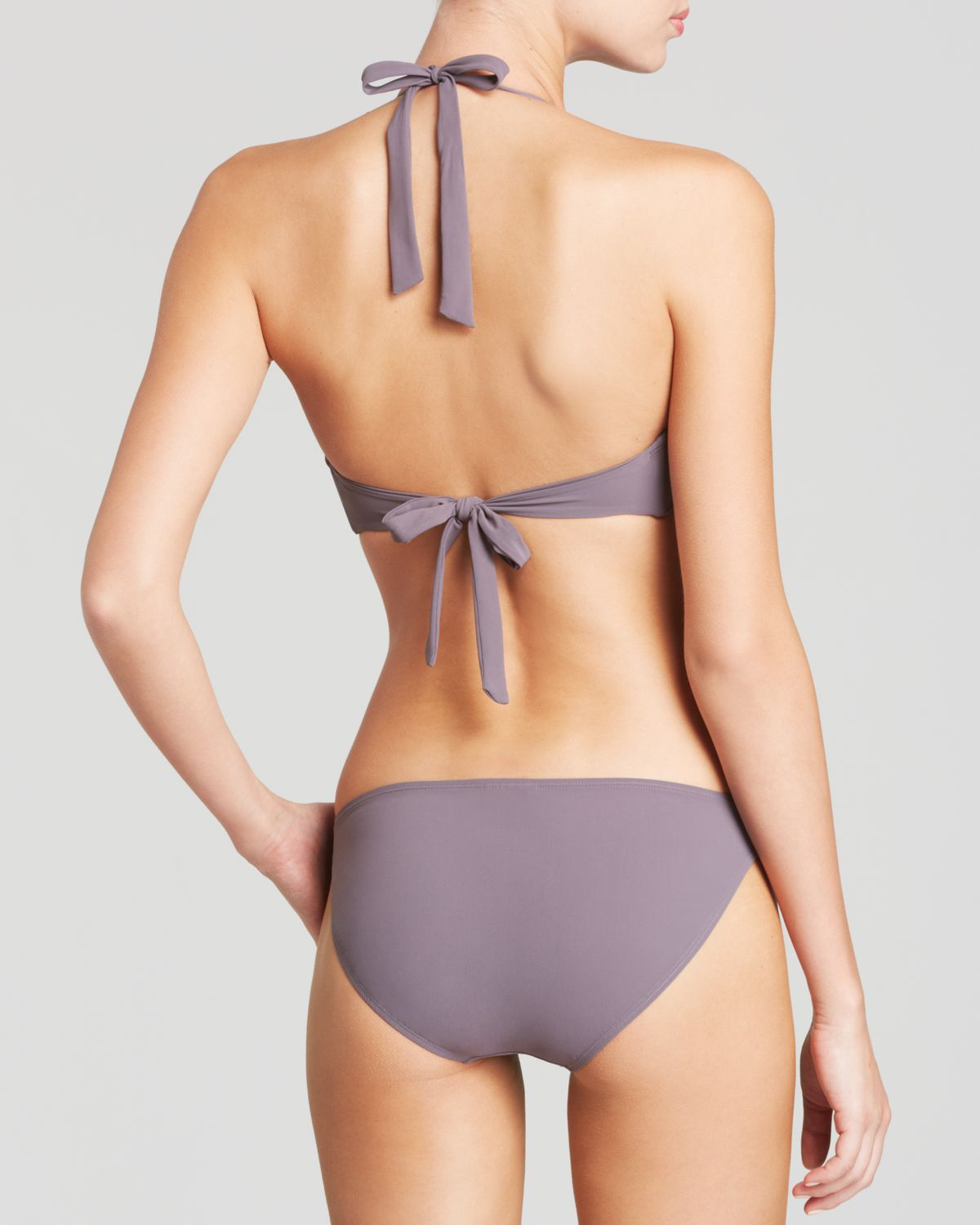 gray bikini bottoms