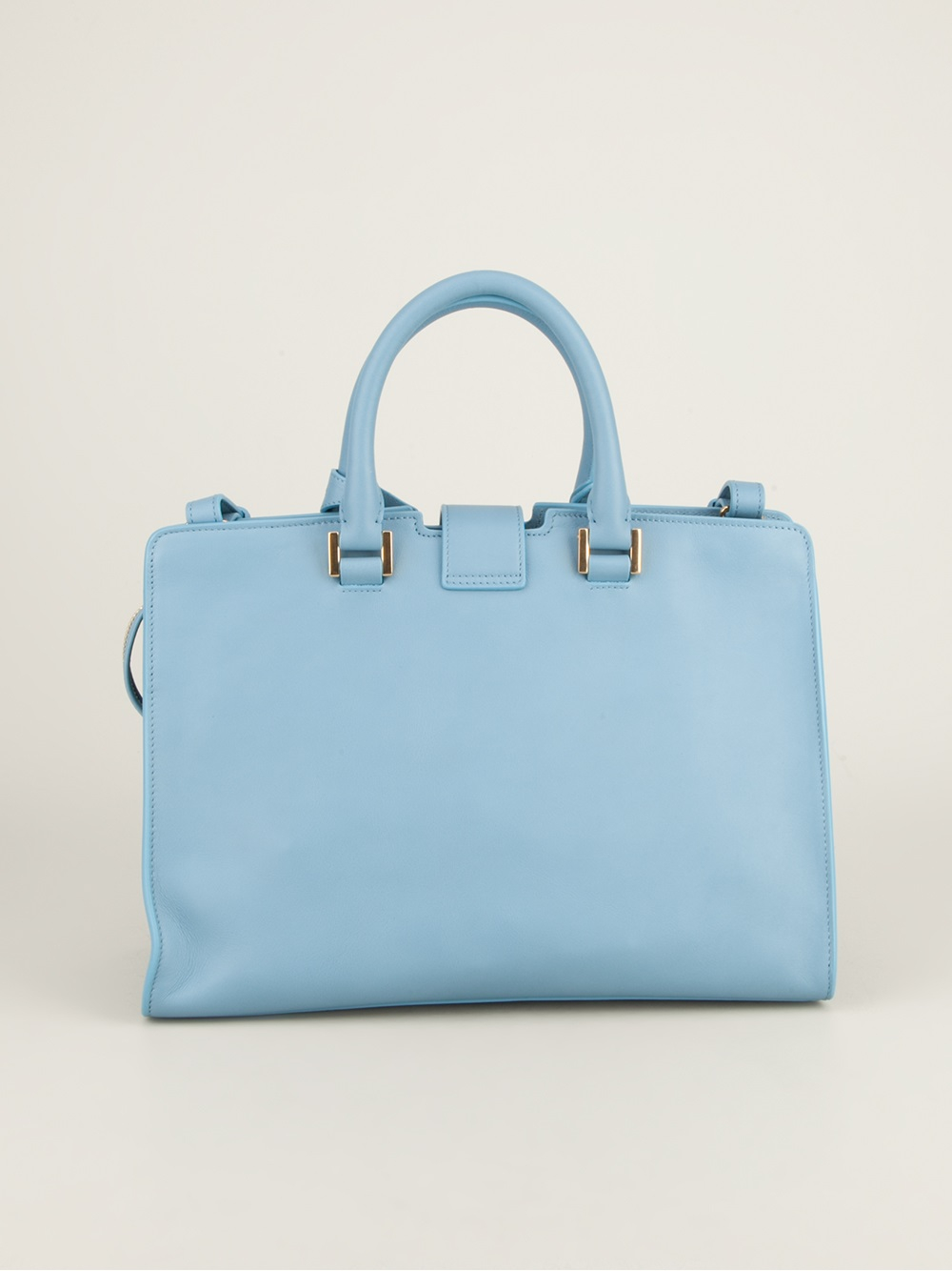 Blue YSL Cabas Chyc Classique Tote Bag – Designer Revival