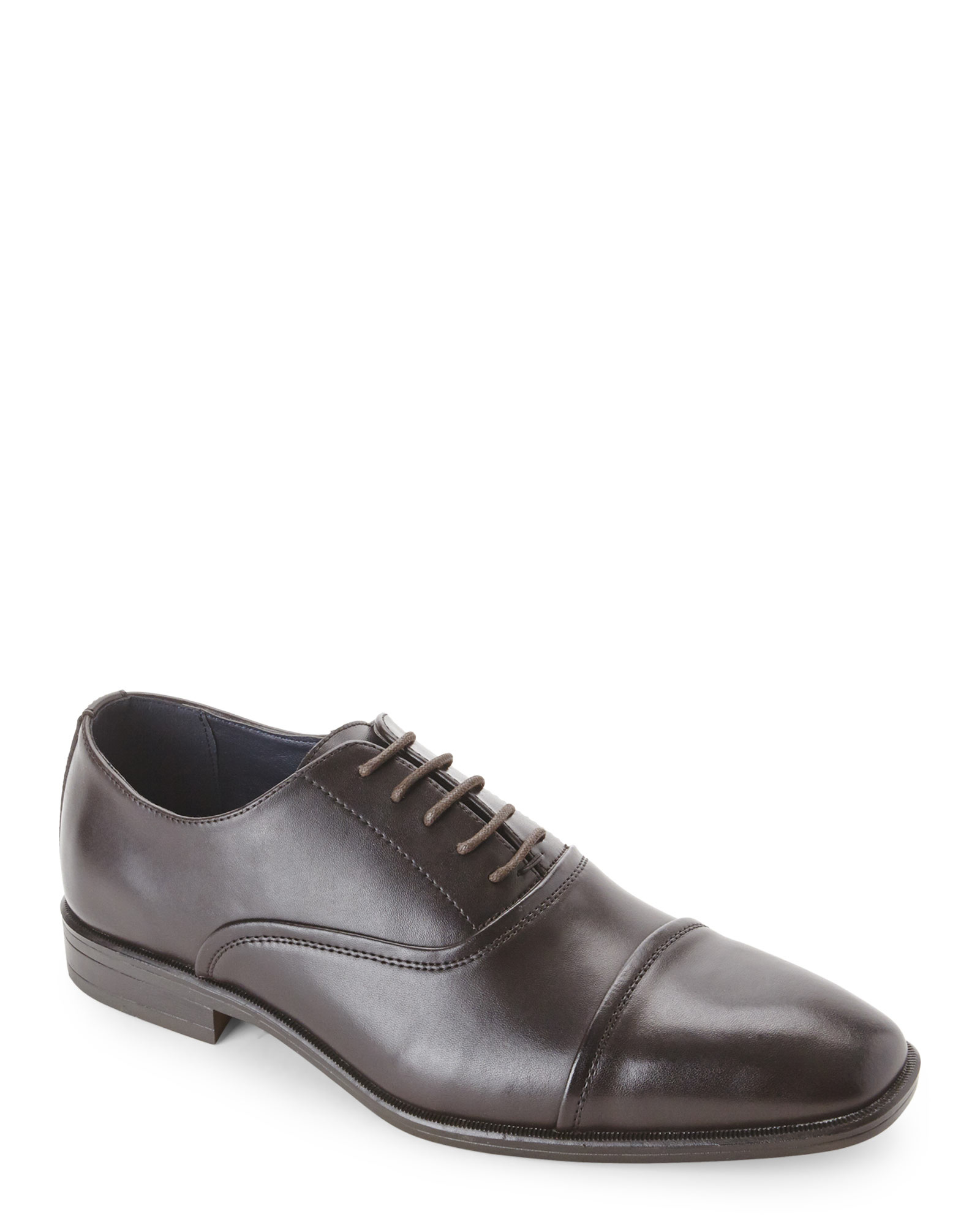 joseph abboud black patent dress shoe