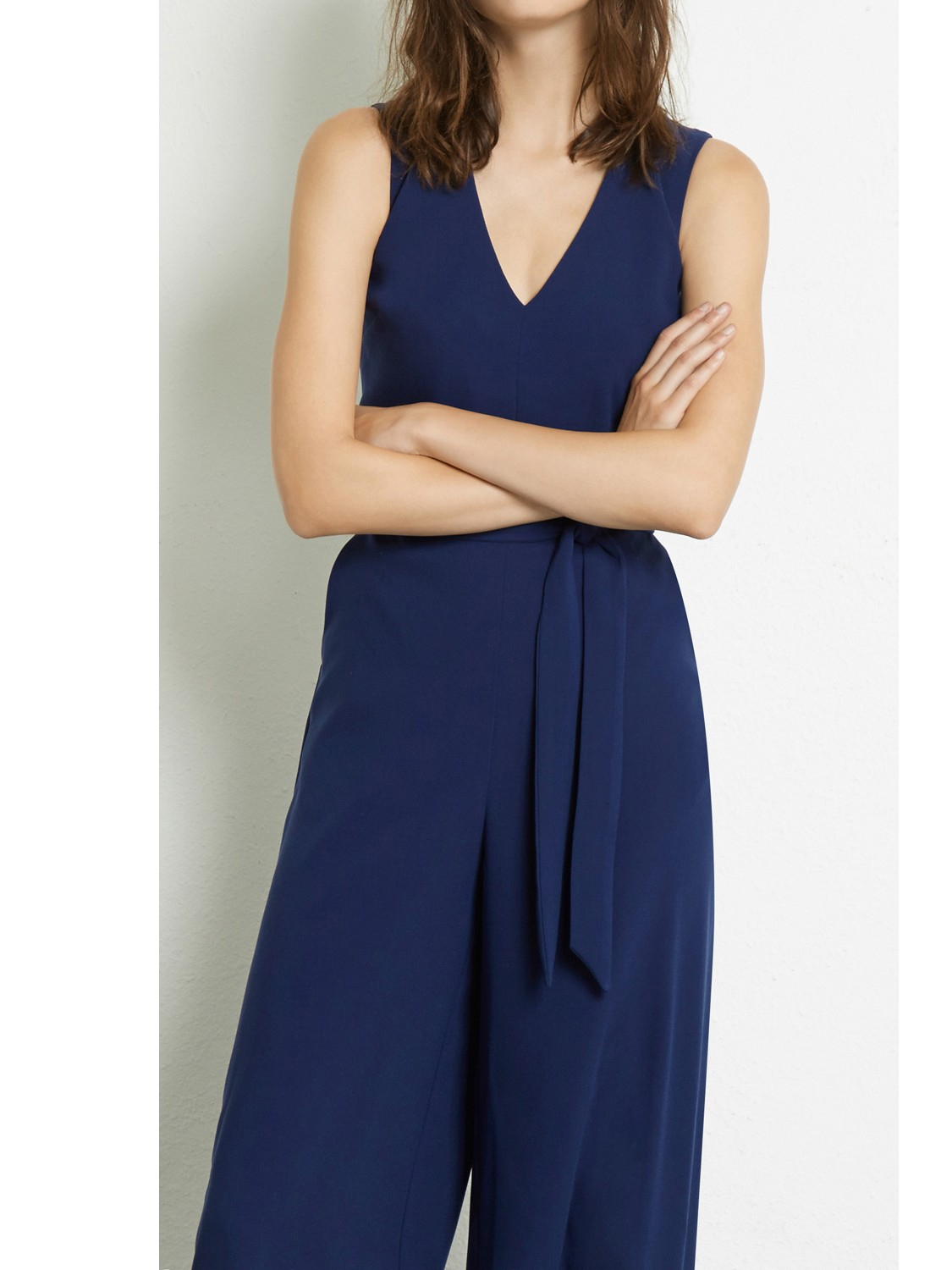 warehouse v neck jumpsuit