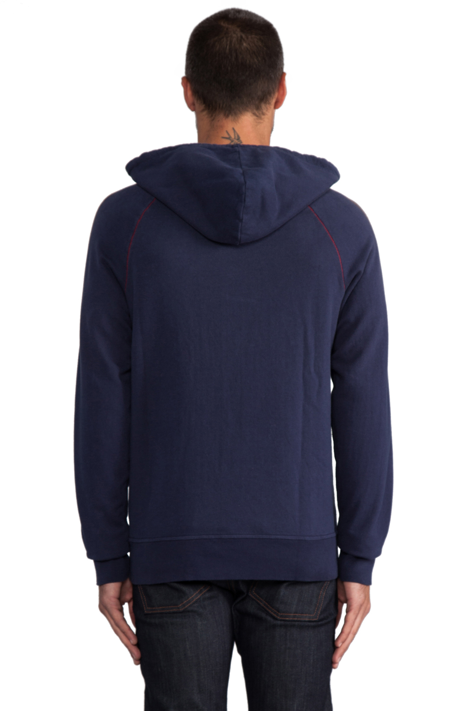 True religion navy blue hoodie Clearance