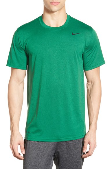 green nike dri fit shirt