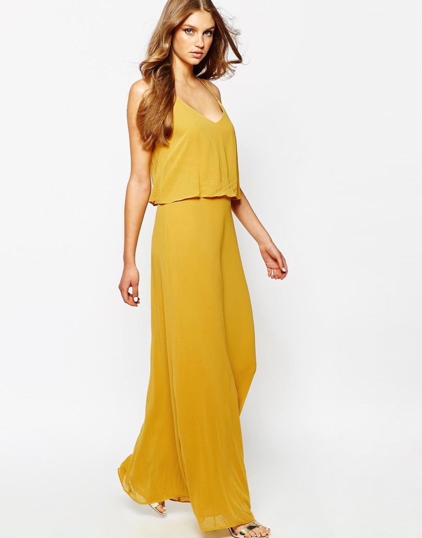 mango yellow color dress