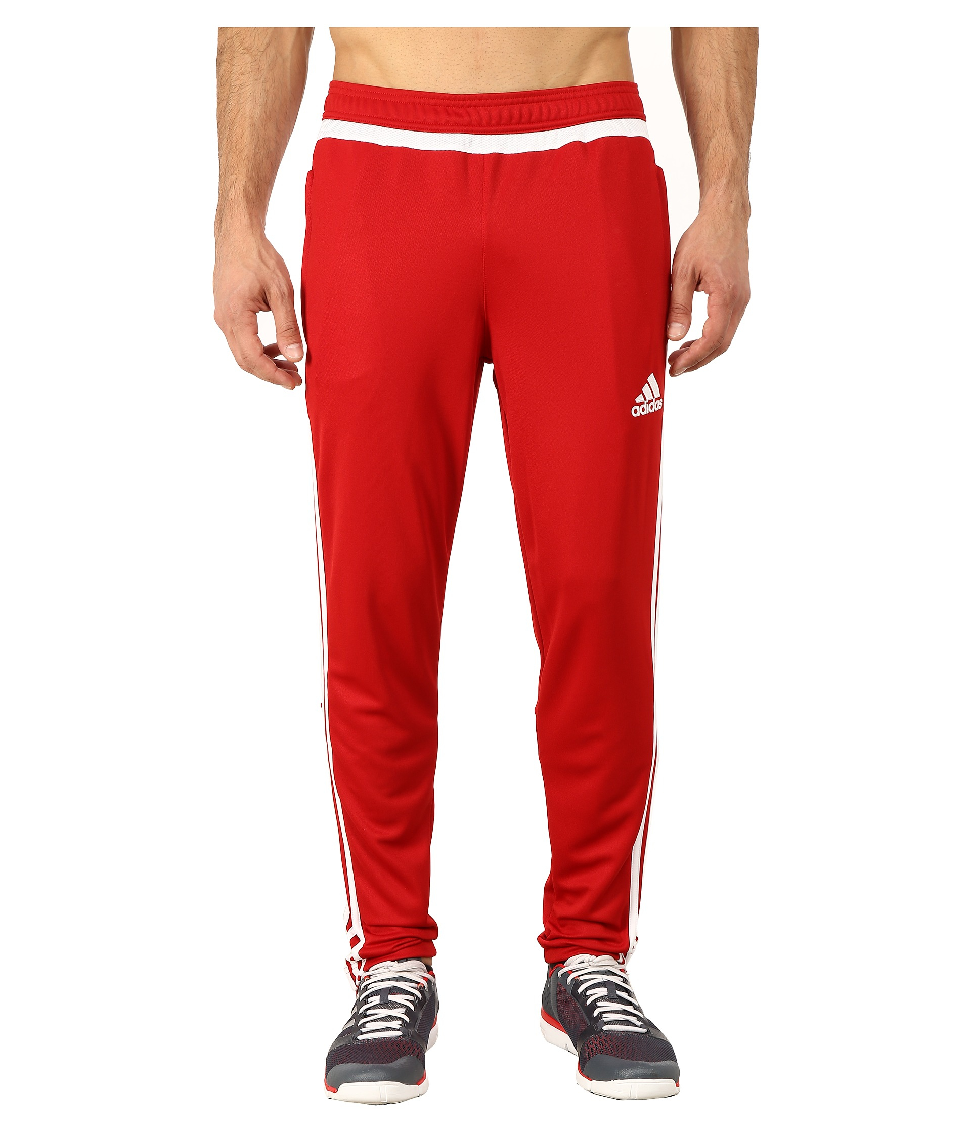 red tiro pants