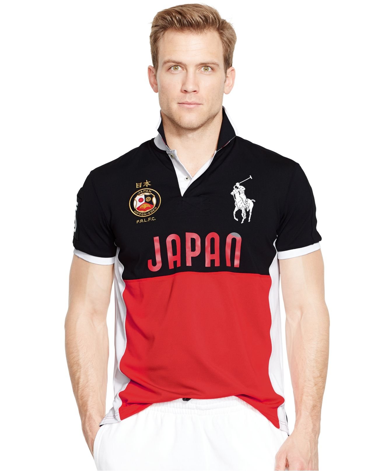 Polo Ralph Lauren Polo Sport Japan Performance Mesh Polo in Red for Men |  Lyst