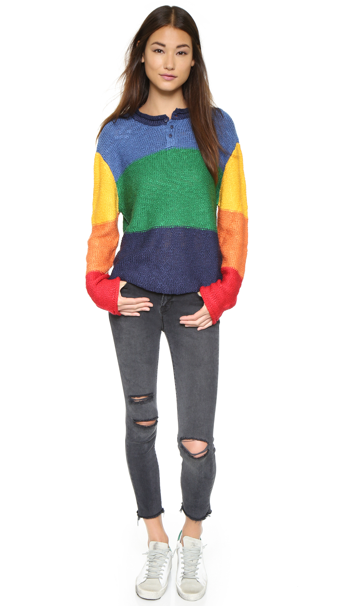 UNIF Synthetic Caleb Sweater - Crayola - Lyst