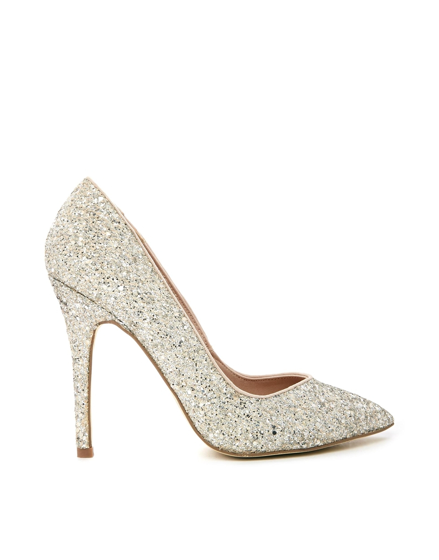 carvela glitter pumps