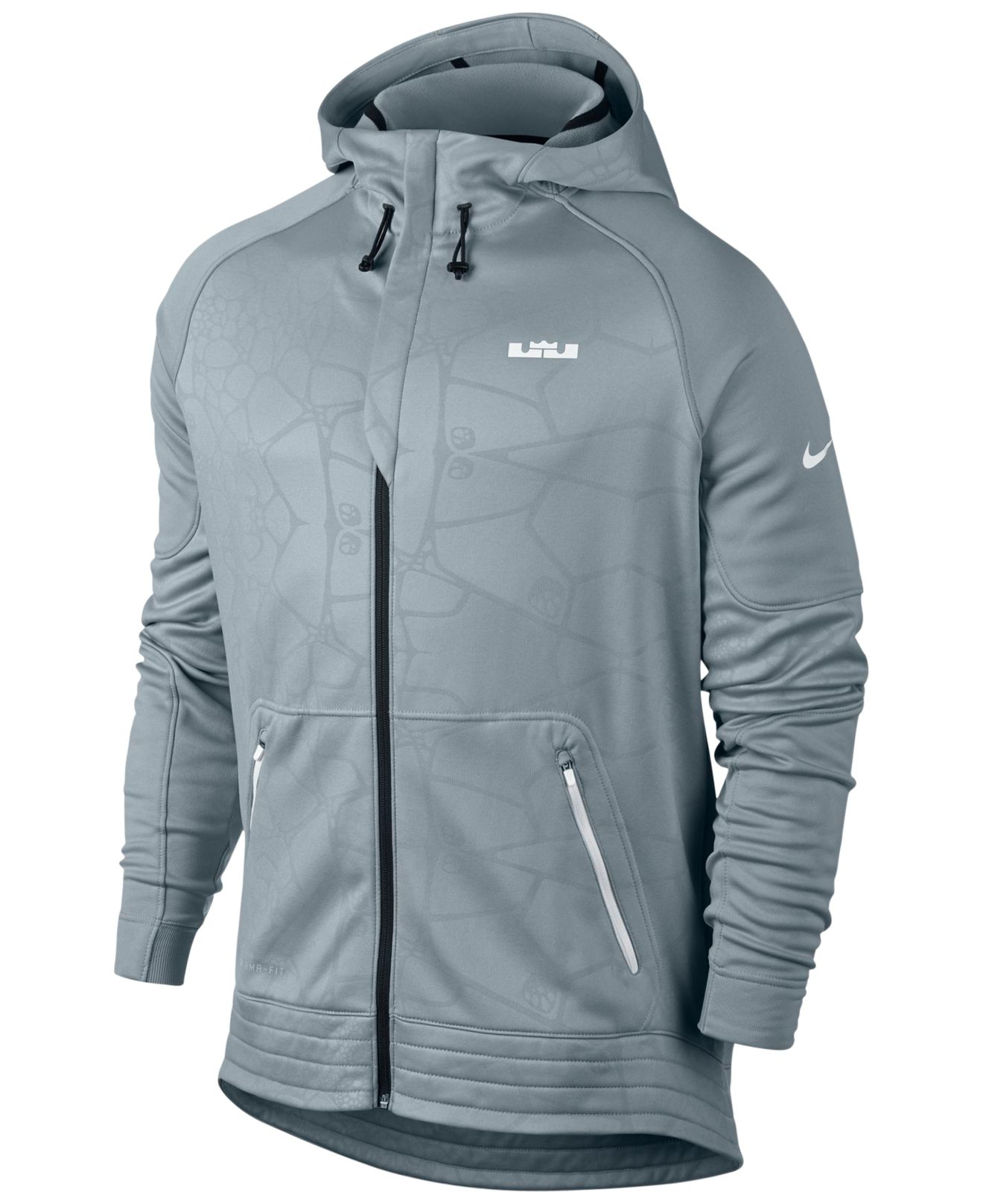 Nike Lebron Dna Elite Therma-fit Hoodie in Gray for Men | Lyst