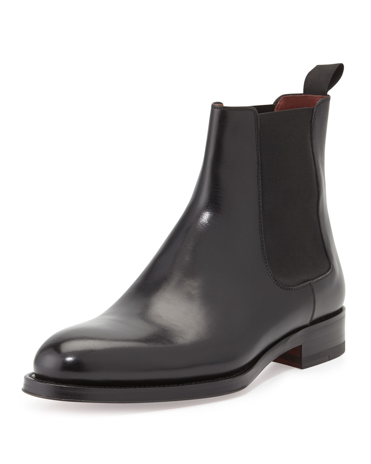 neiman boots neiman polished leather chelsea boot in black for neiman boots neiman polished leather chelsea boot in black for