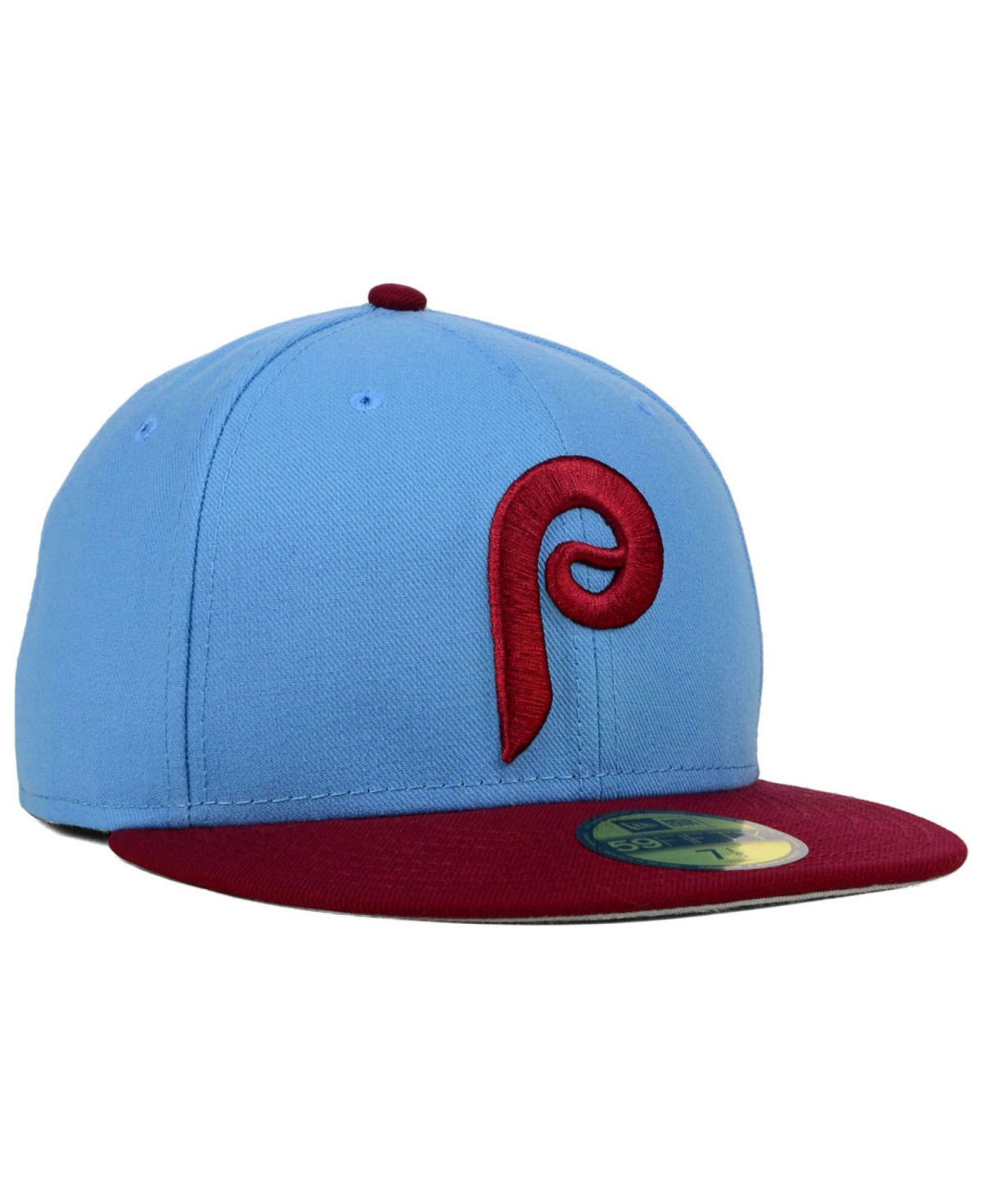 KTZ Philadelphia Phillies Cooperstown 2-tone 59fifty Cap in Blue for Men