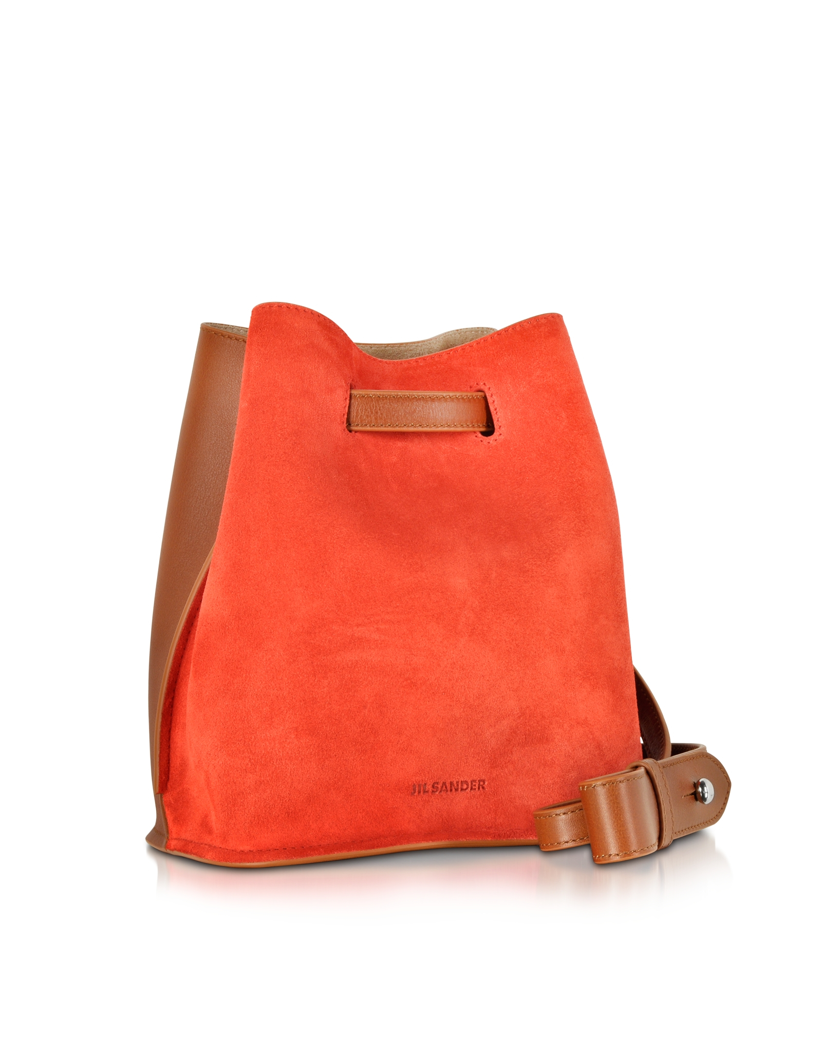 bucket bag orange
