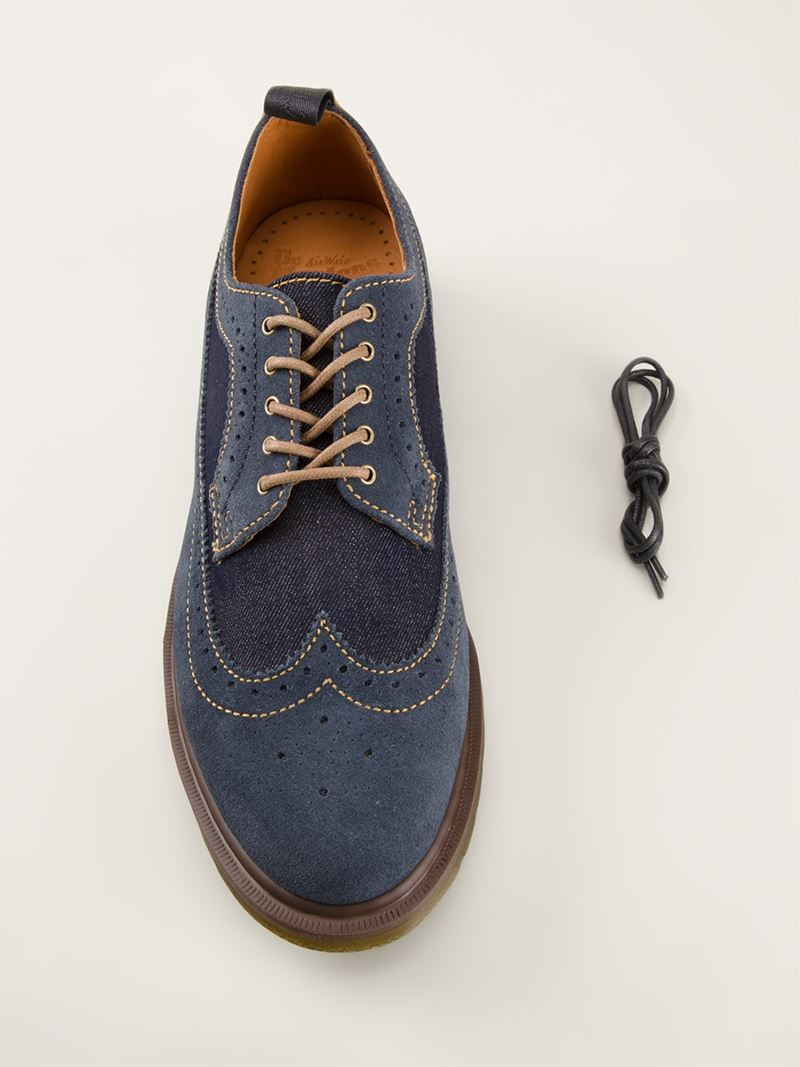 Dr. Martens Denim Shoe in Blue for Men Lyst